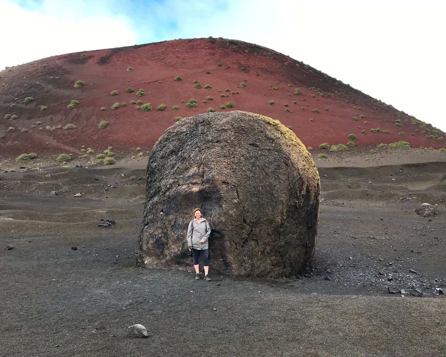 Montaña Colorado in Lanzarote Photo Heatheronhertravels.com