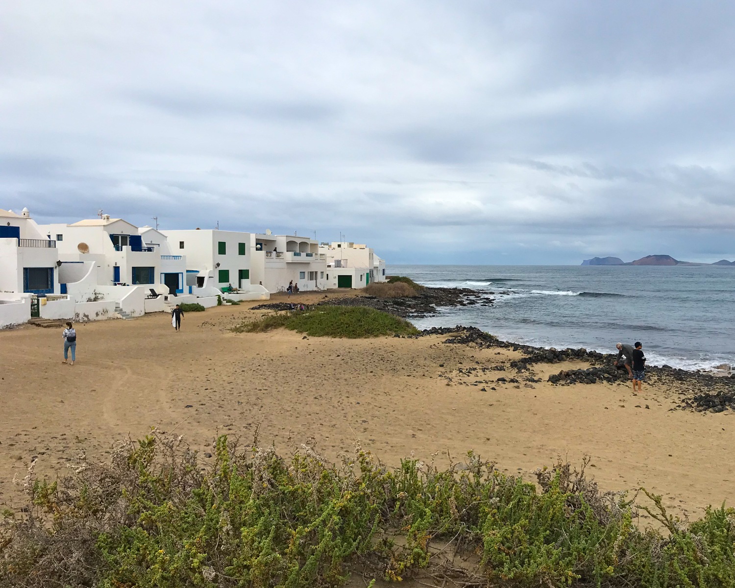 Famara beach in Lanzarote Photo Heatheronhertravels.com