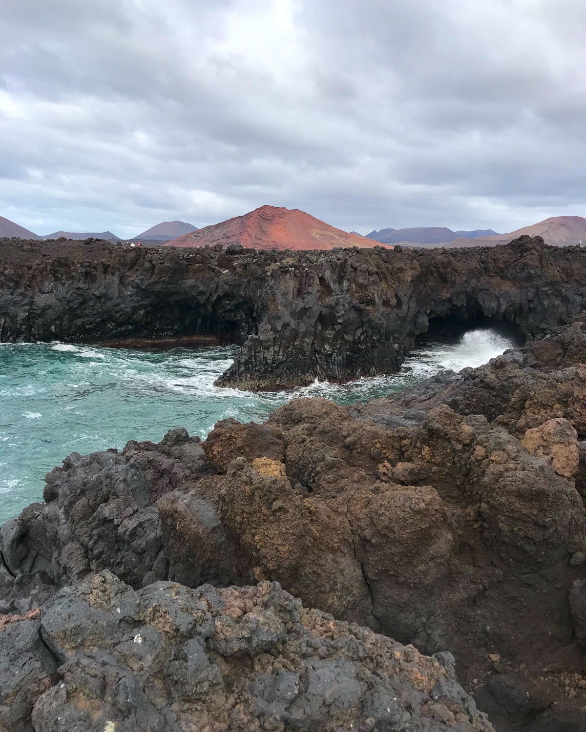 Los Hervideros in Lanzarote Photo Heatheronhertravels.com