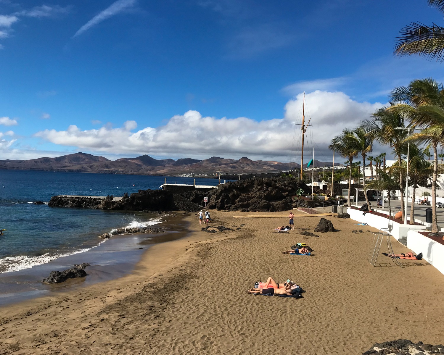 Puerto del Carmen in Lanzarote Photo Heatheronhertravels.com