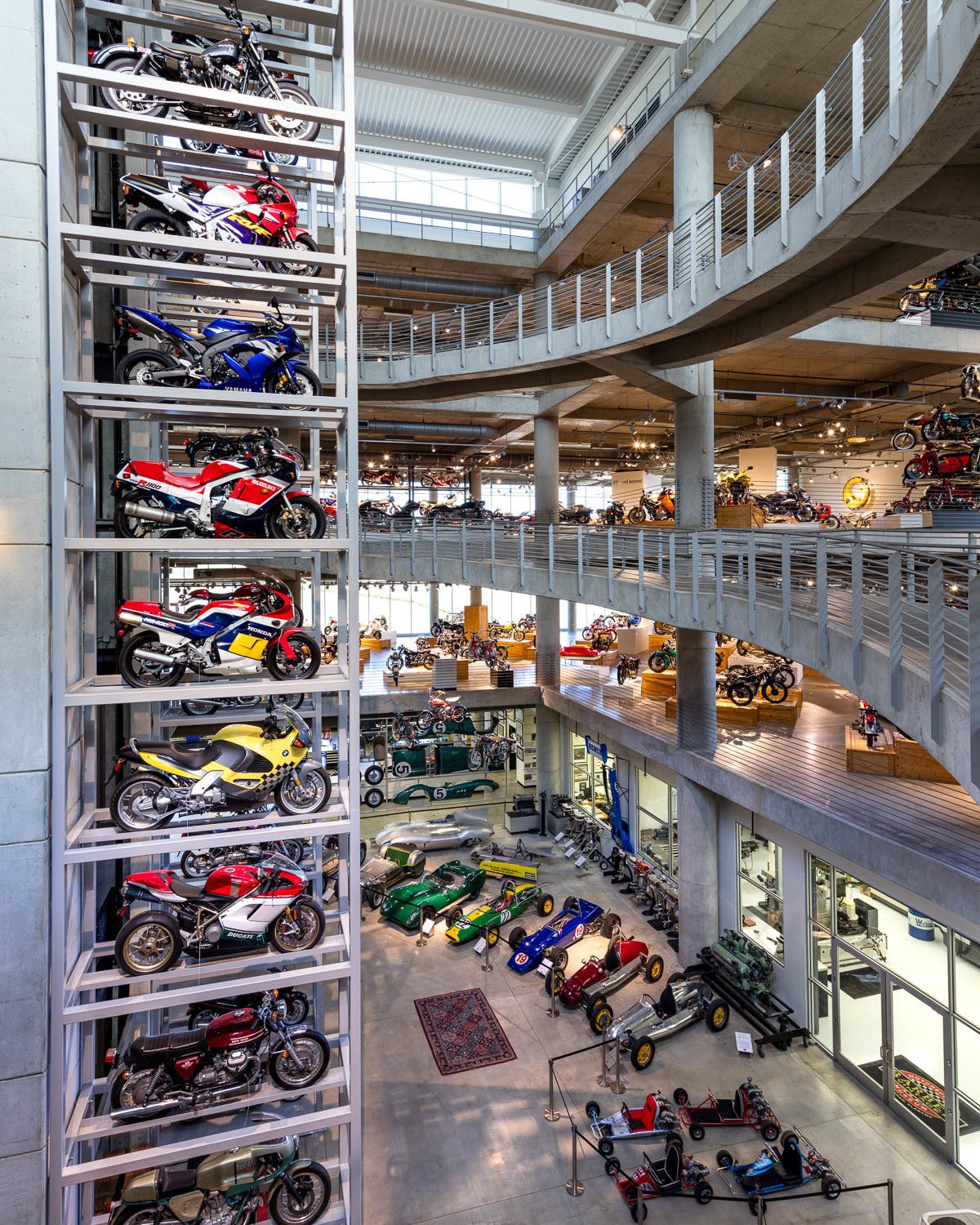 Barber Motor Sports Museum in Birmingham, Alabama For Alabama Tourism in Birmingham Alabama © Alabama Tourism Department / Art Meripol