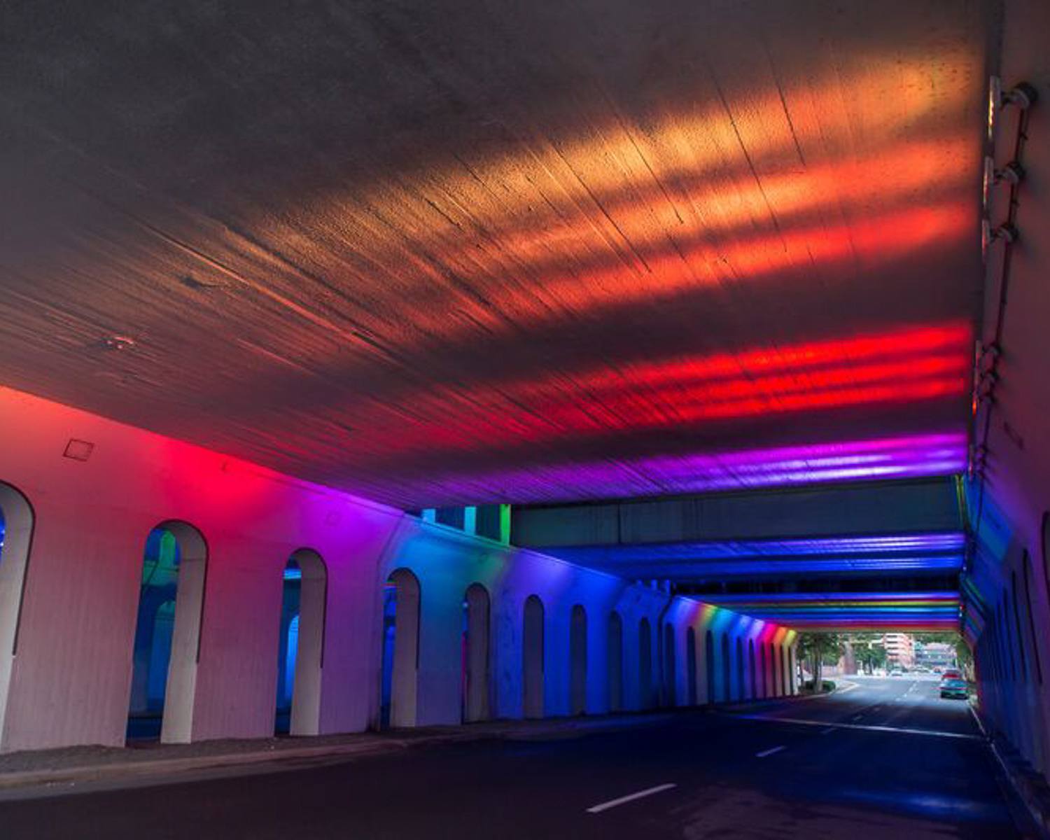 Color Tunnel in Birmingham Alabama © Alabama Tourism Department / Chris Granger
