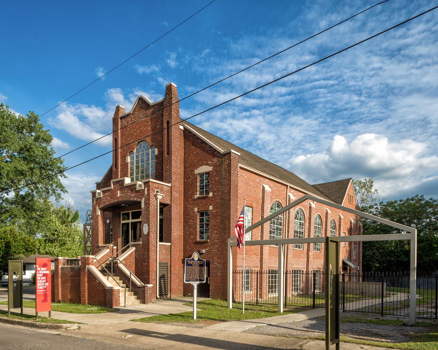 Historic Bethel Baptist Church in Birmingham, Alabama © Alabama Tourism Department / Art Meripol