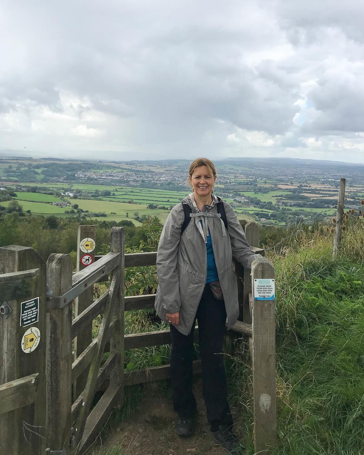 View from Lansdown Bath - Cotswold Way Day 1 Photo Heatheronhertravels.com