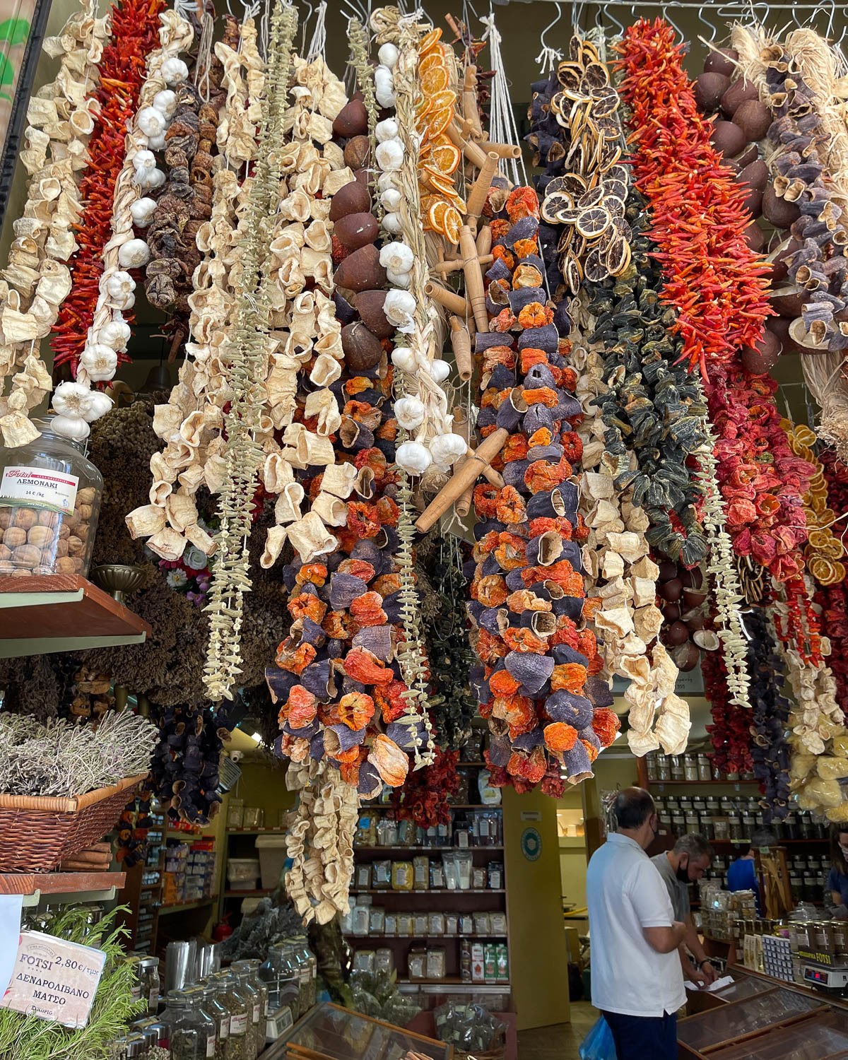 Spices on Evripidou in Psiri Photo Heatheronhertravels.com