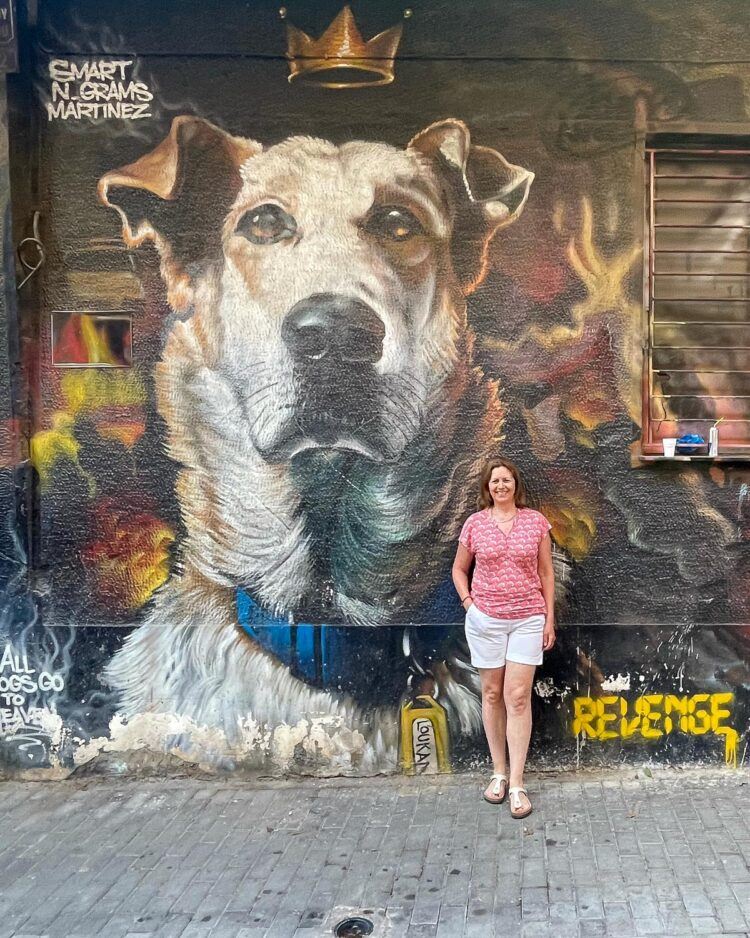 Riot Dog in Psiri Athens Photo: Heatheronhertravels.com