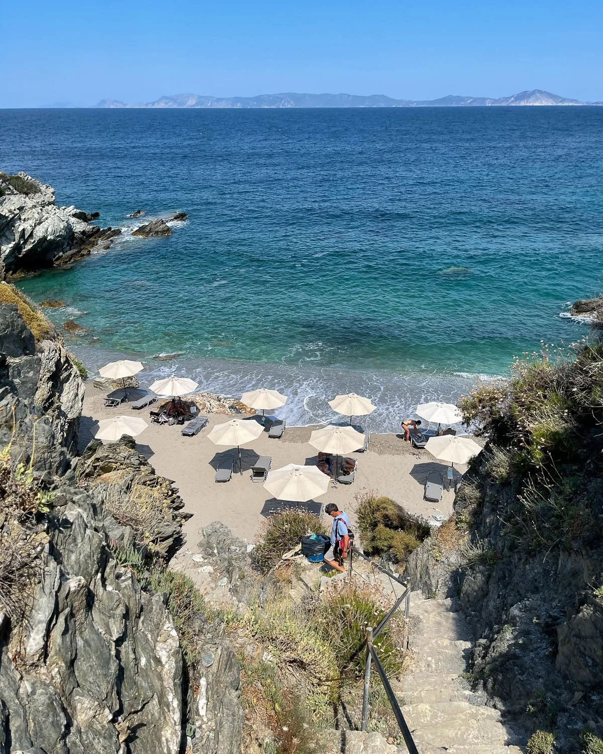 Agios Ioannis Beach Skopelos, Greece Photo Heatheronhertravels.com