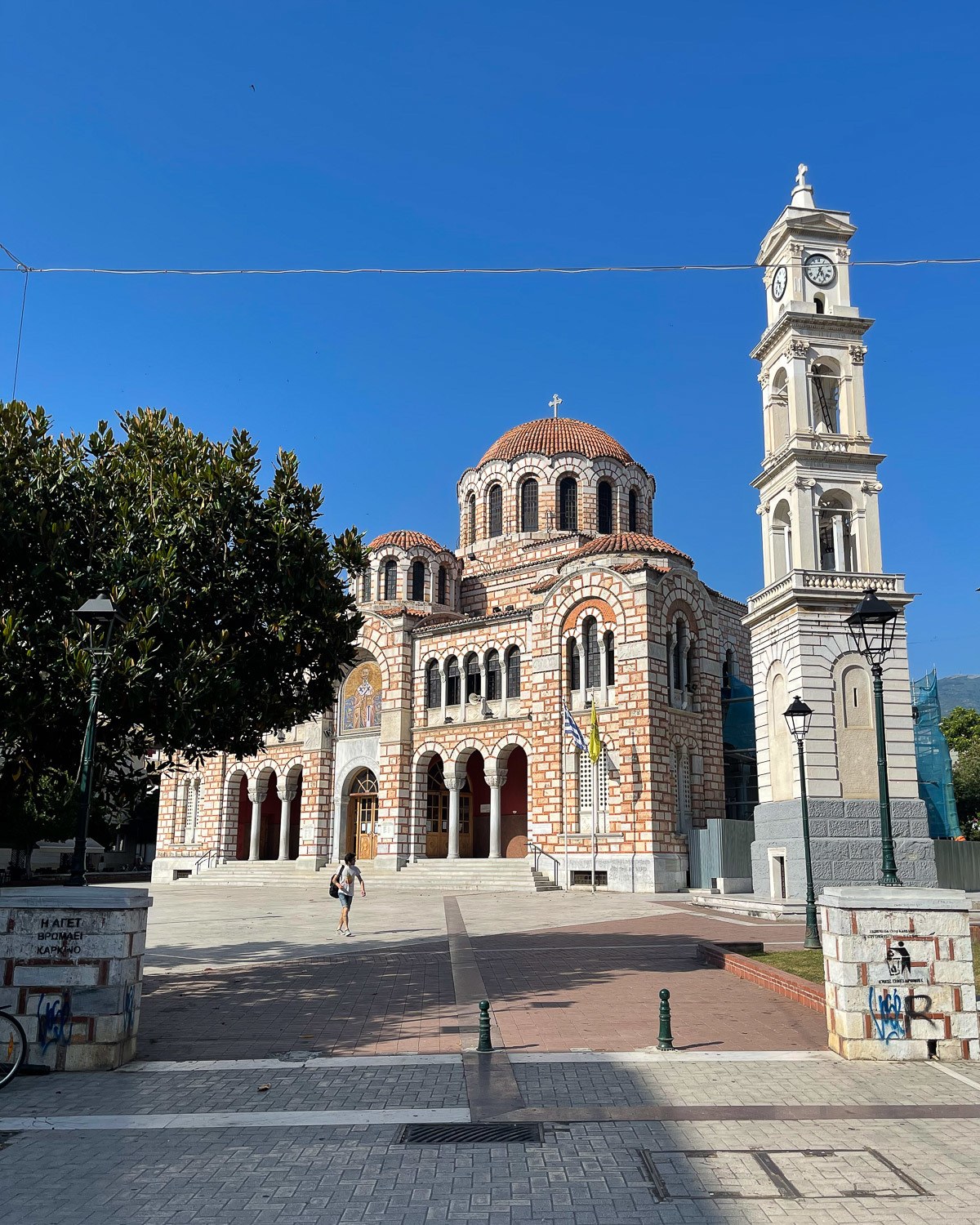 Cathedral in Volos Greece Photo Heatheronhertravels.com