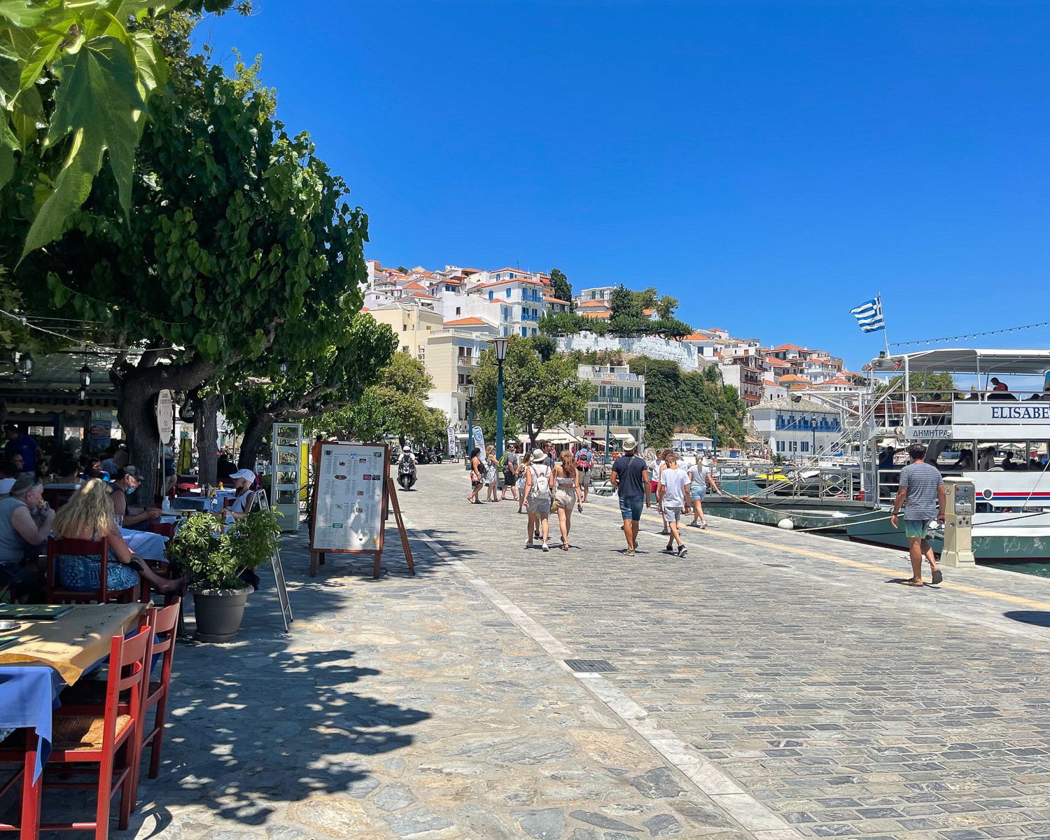 Skopelos Port Chora, Skopelos Greece Photo Heatheronhertravels.com