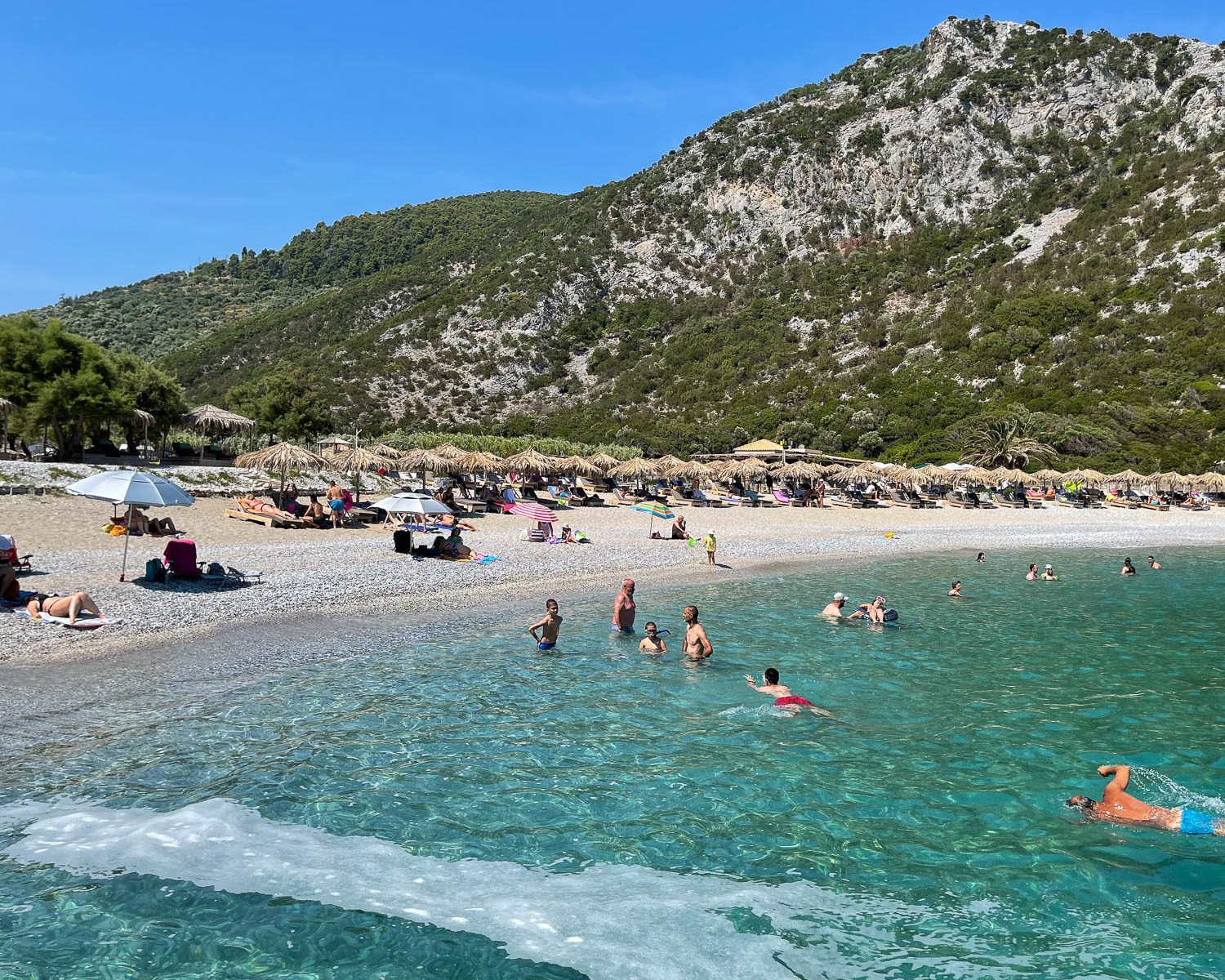 Mamma Mia Film locations - Glysteri Beach, Skopelos, Greece Photo Heatheronhertravels.com