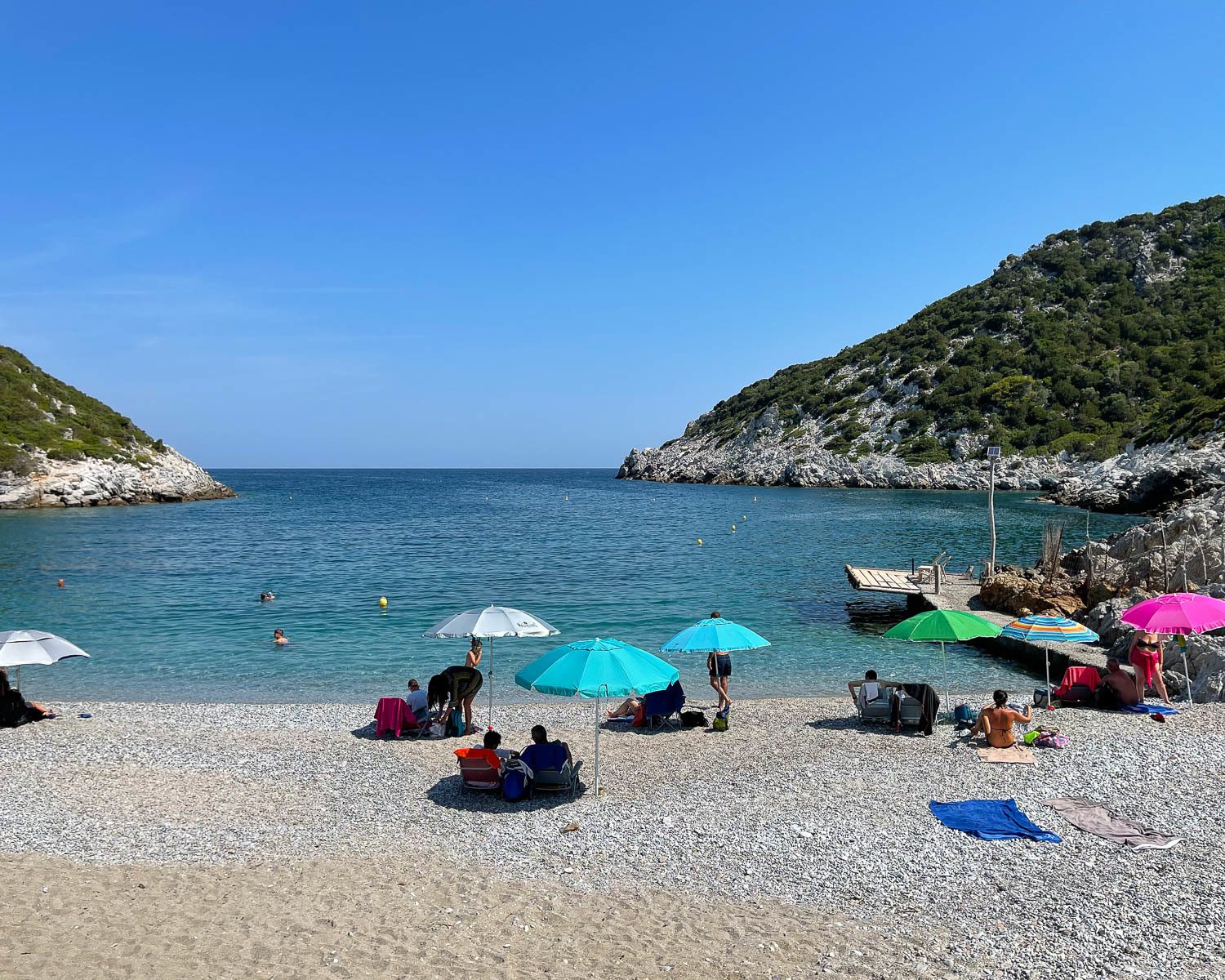 Glysteri Beach, Skopelos, Greece Photo Heatheronhertravels.com
