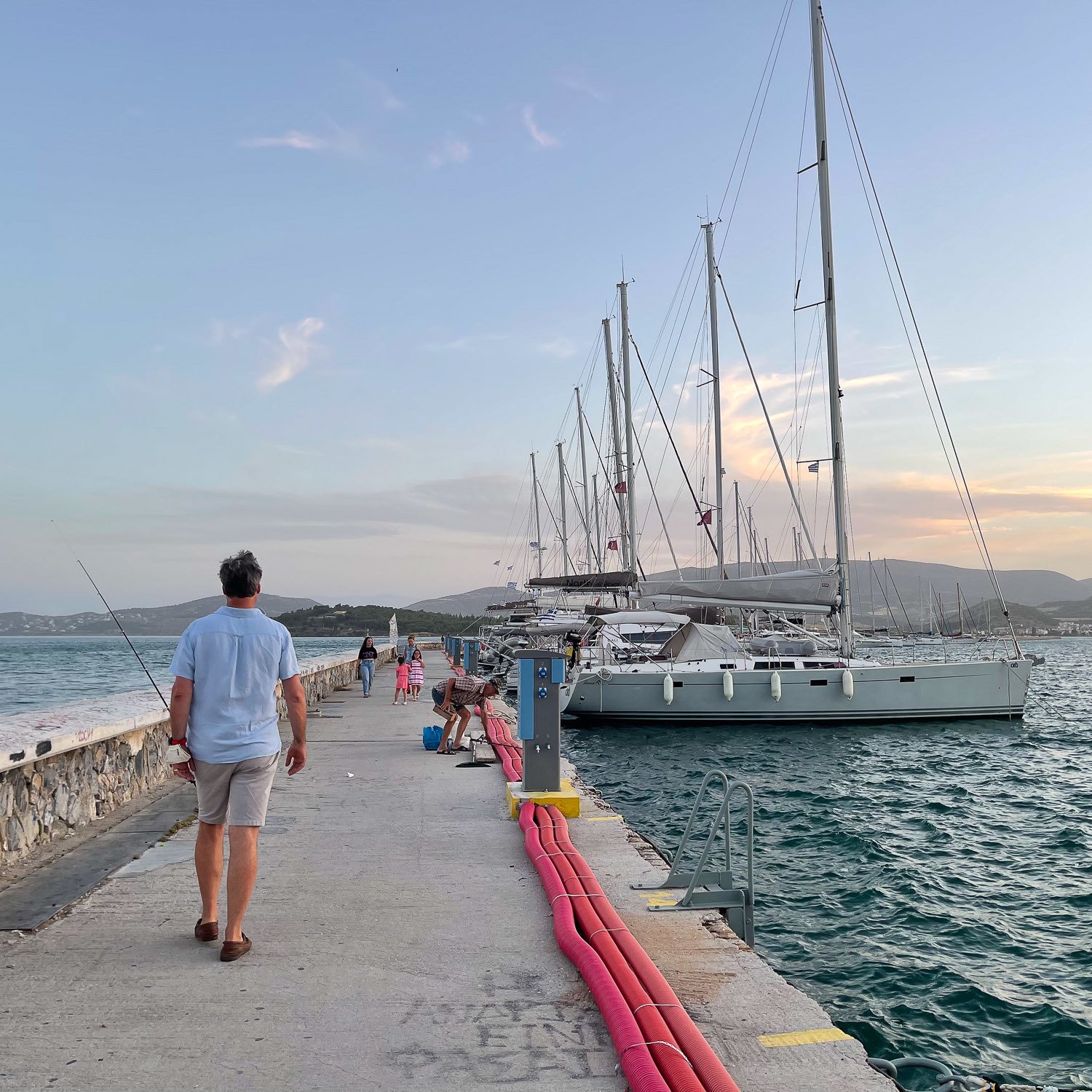 Harbour in Volos Greece Photo Heatheronhertravels.com