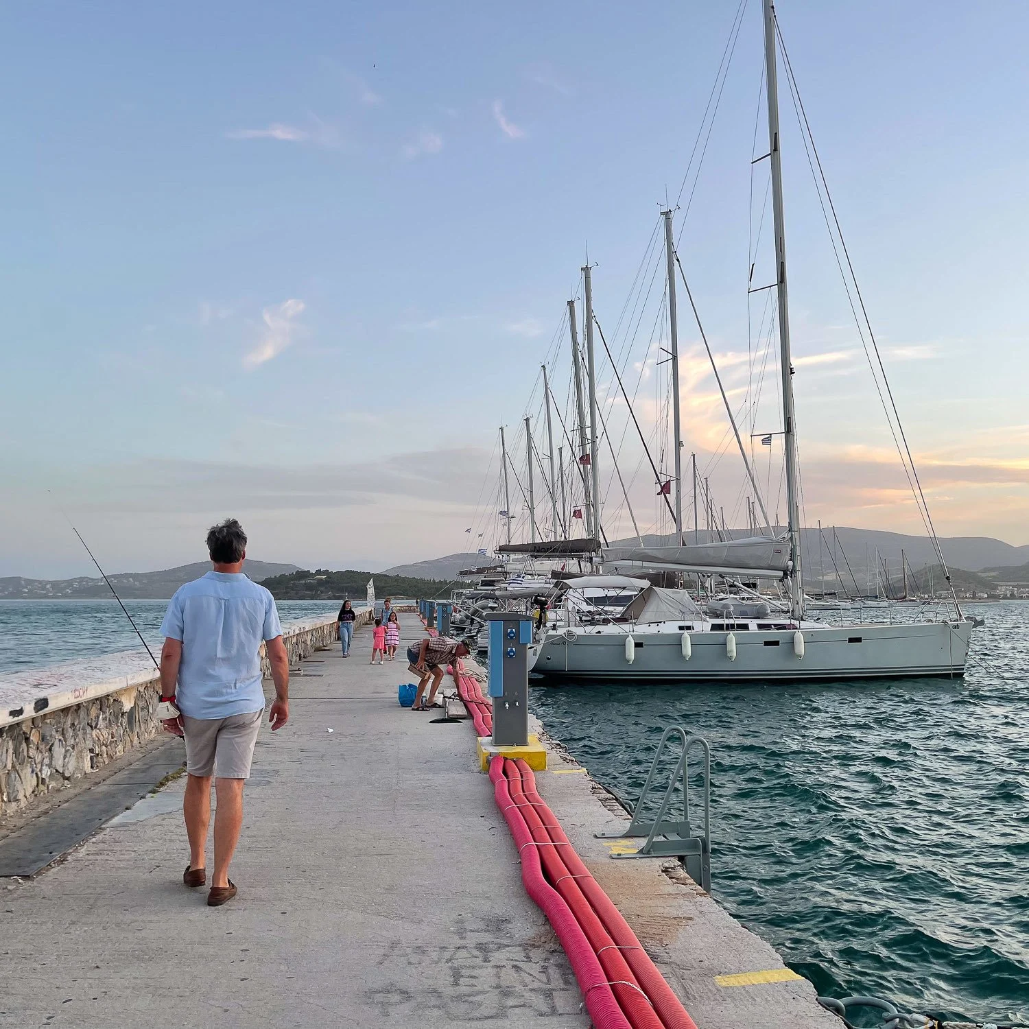 Harbour in Volos Greece Photo Heatheronhertravels.com