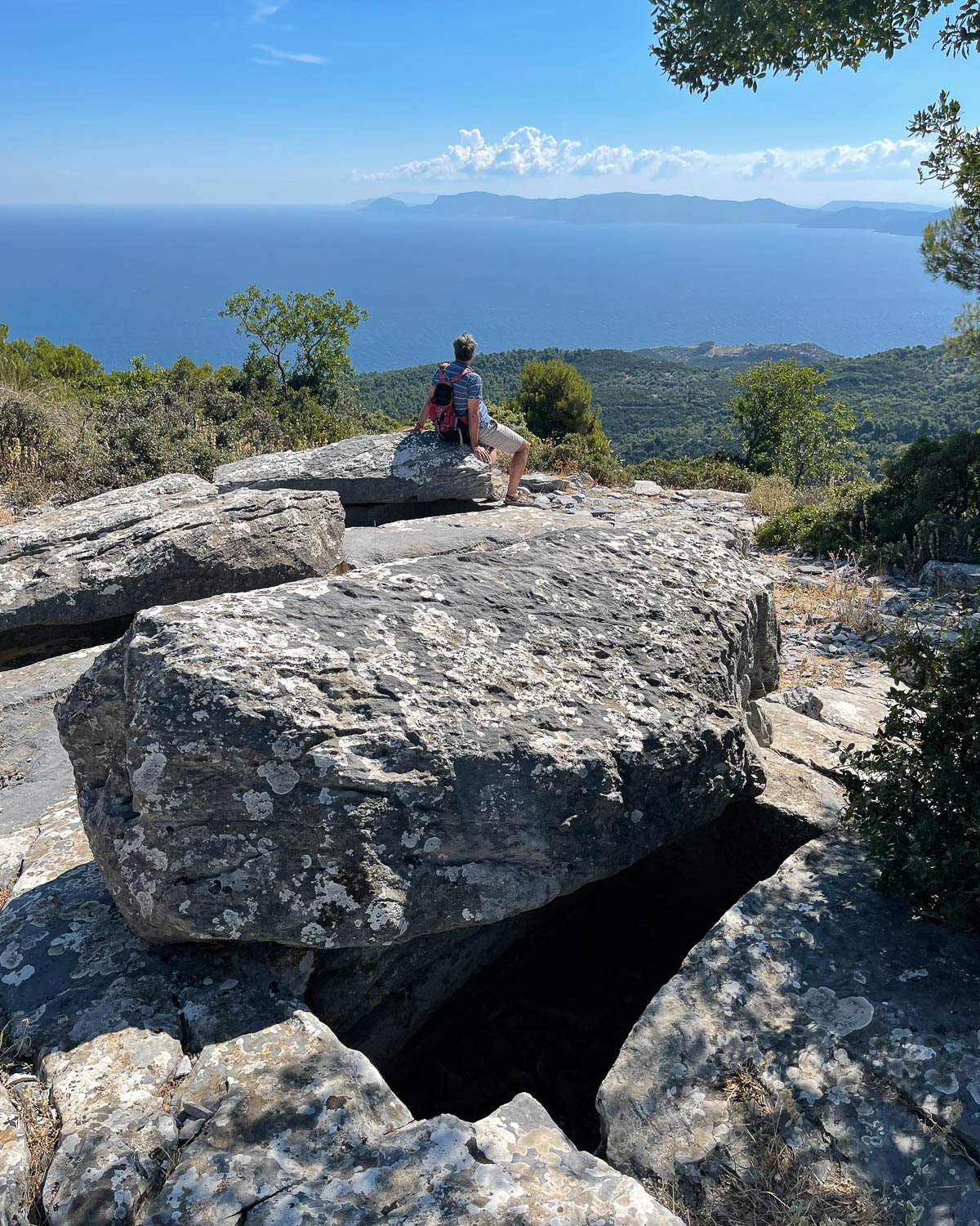 Sentoukia Pirate graves, Skopelos Greece