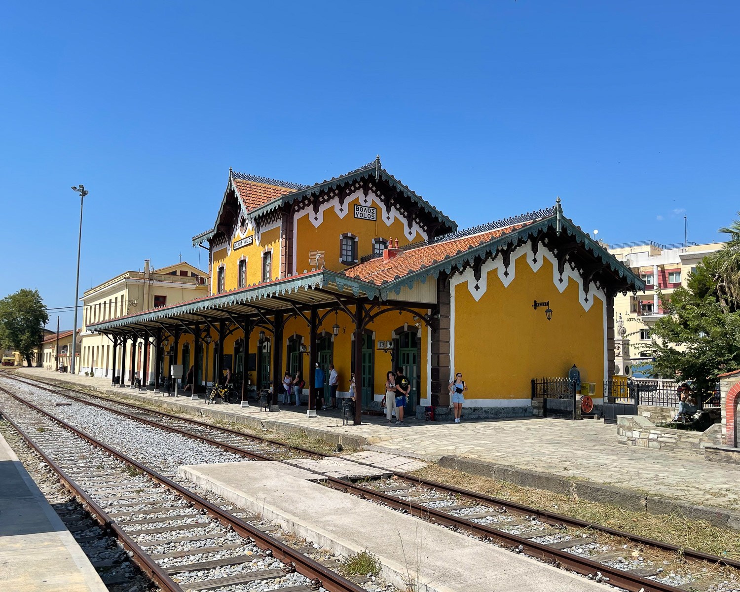 Station in Volos Greece Photo Heatheronhertravels.com