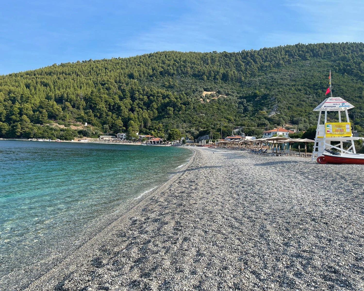 Panormos Beach, Skopelos, Greece Photo Heatheronhertravels.com