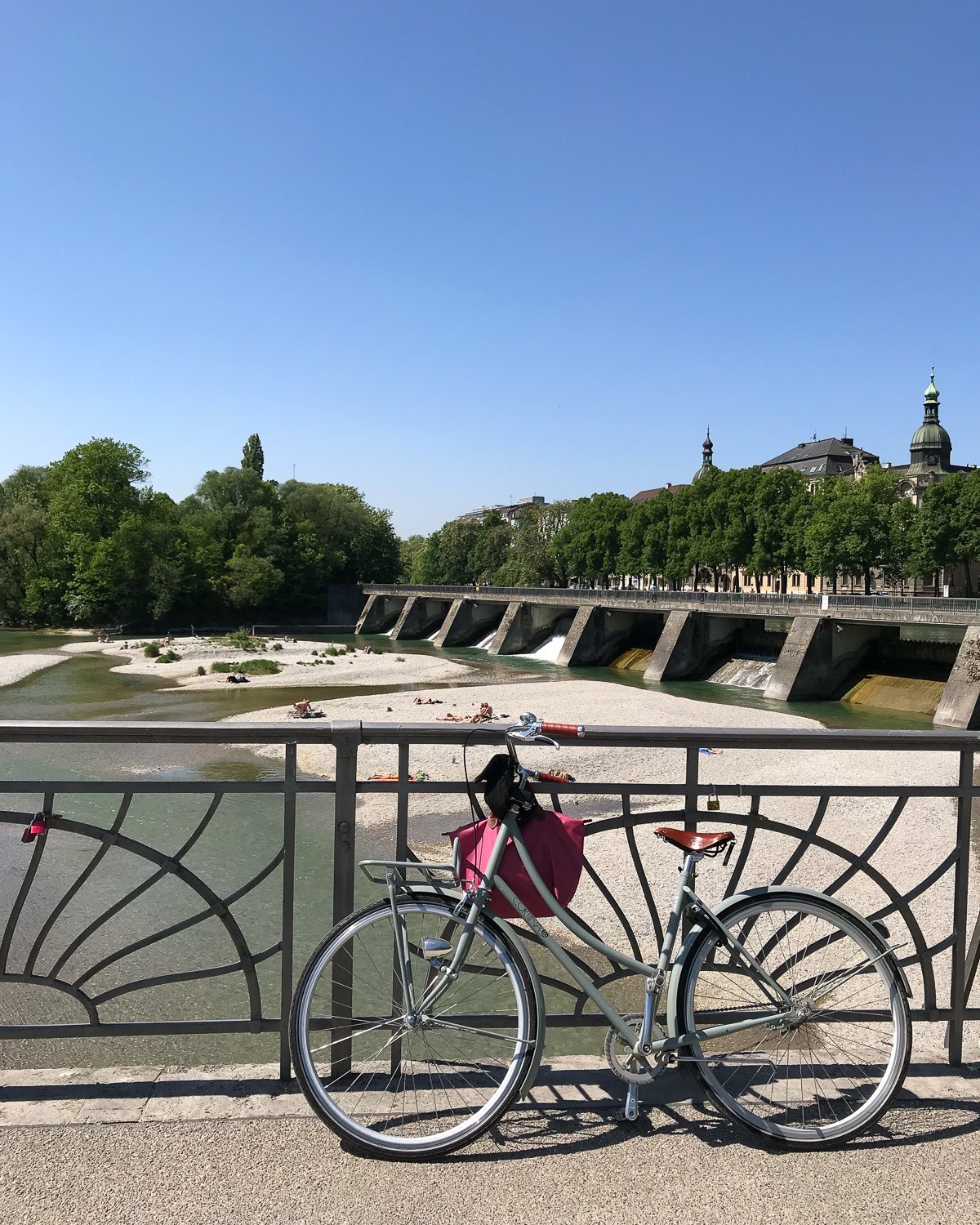 River Isar in Munich Photo Heatheronhertravels.com