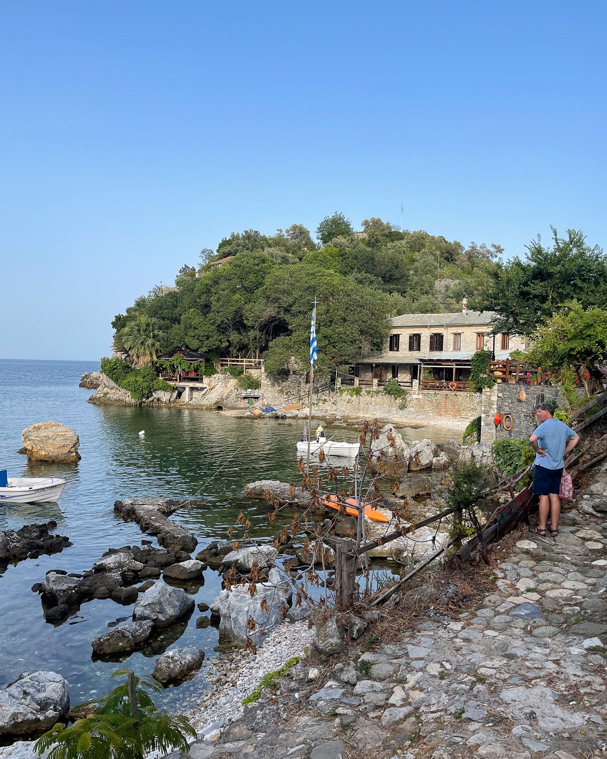 Damouchari Port Pelion Greece Photo Heatheronhertravels.com