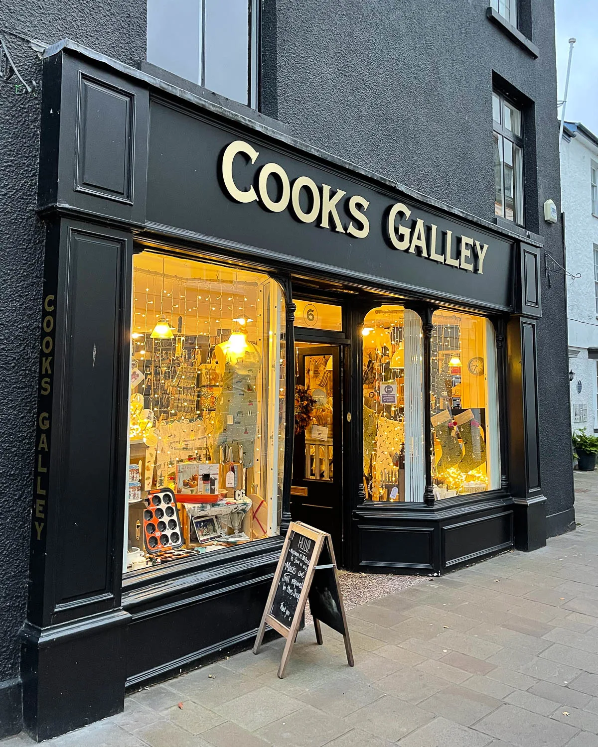 Cooks Gallery in Abergavenny Wales Photo Heatheronhertravels.com