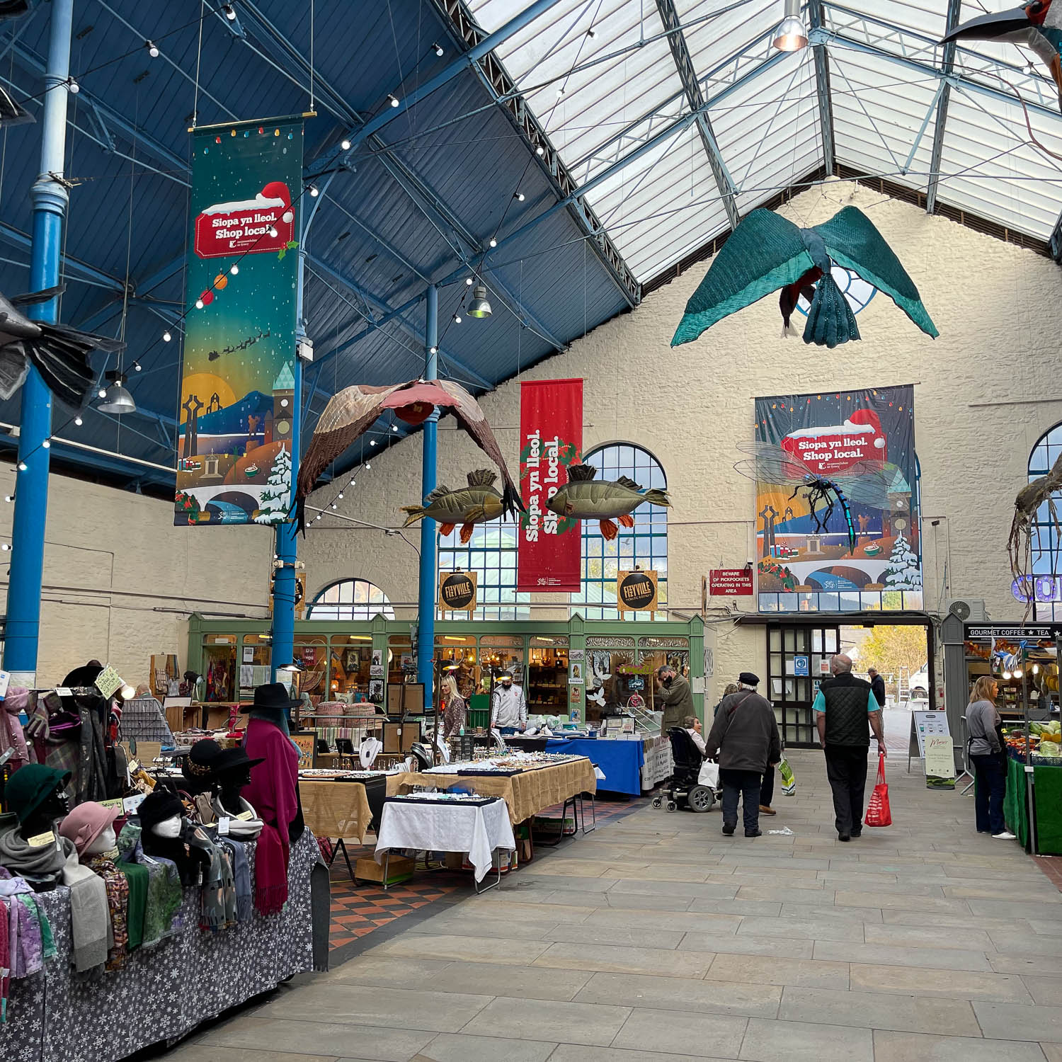 Covered Market Abergavenny Photo Heatheronhertravels.com