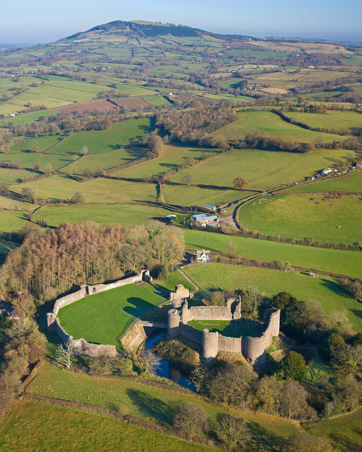 White Castle near Abergavenny Photo CADW