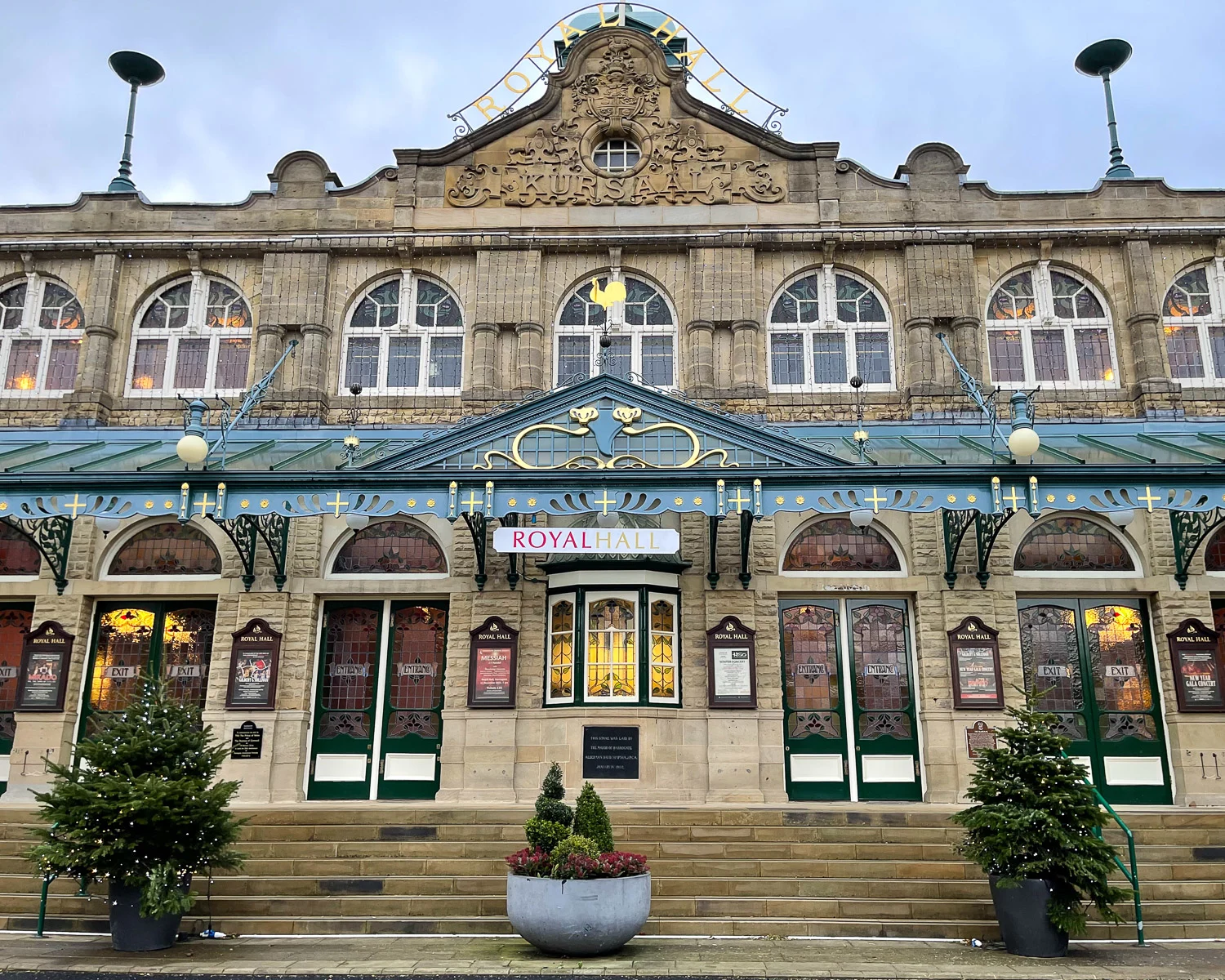 Royal Hall in Harrogate Photo Heatheronhertravels.com