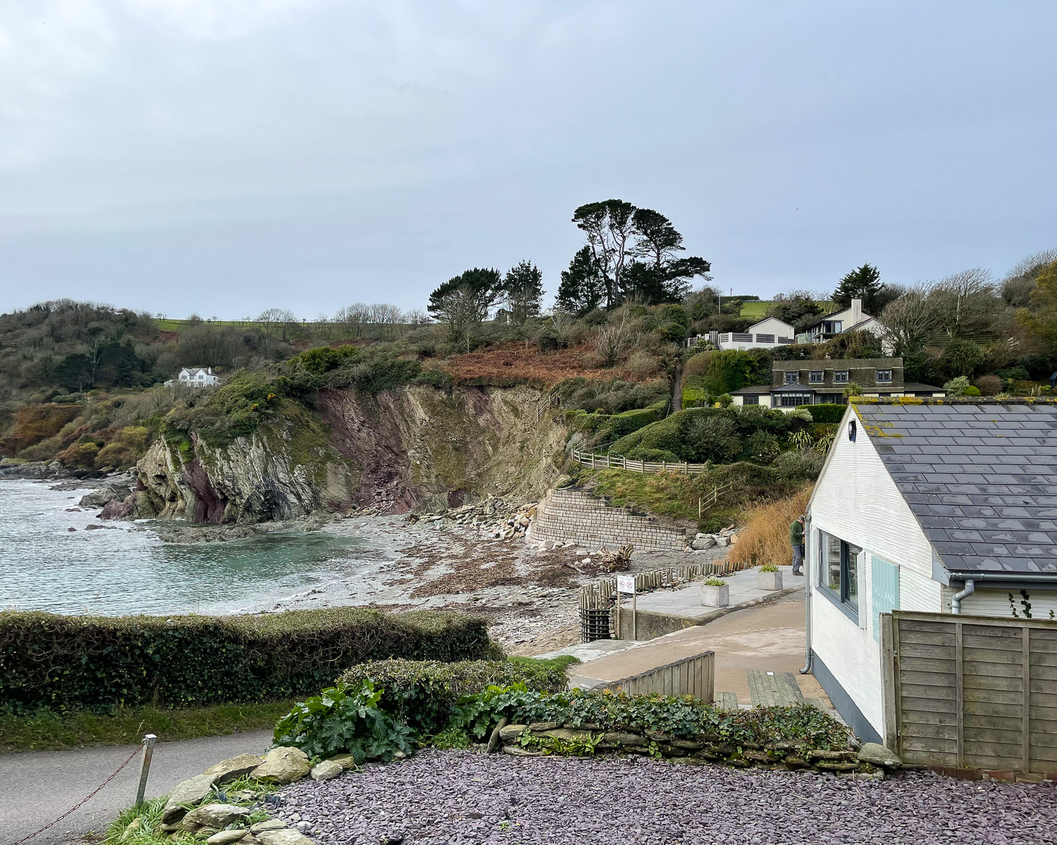 Walking in Talland Bay Cornwall Photo Heatheronhertravels.com