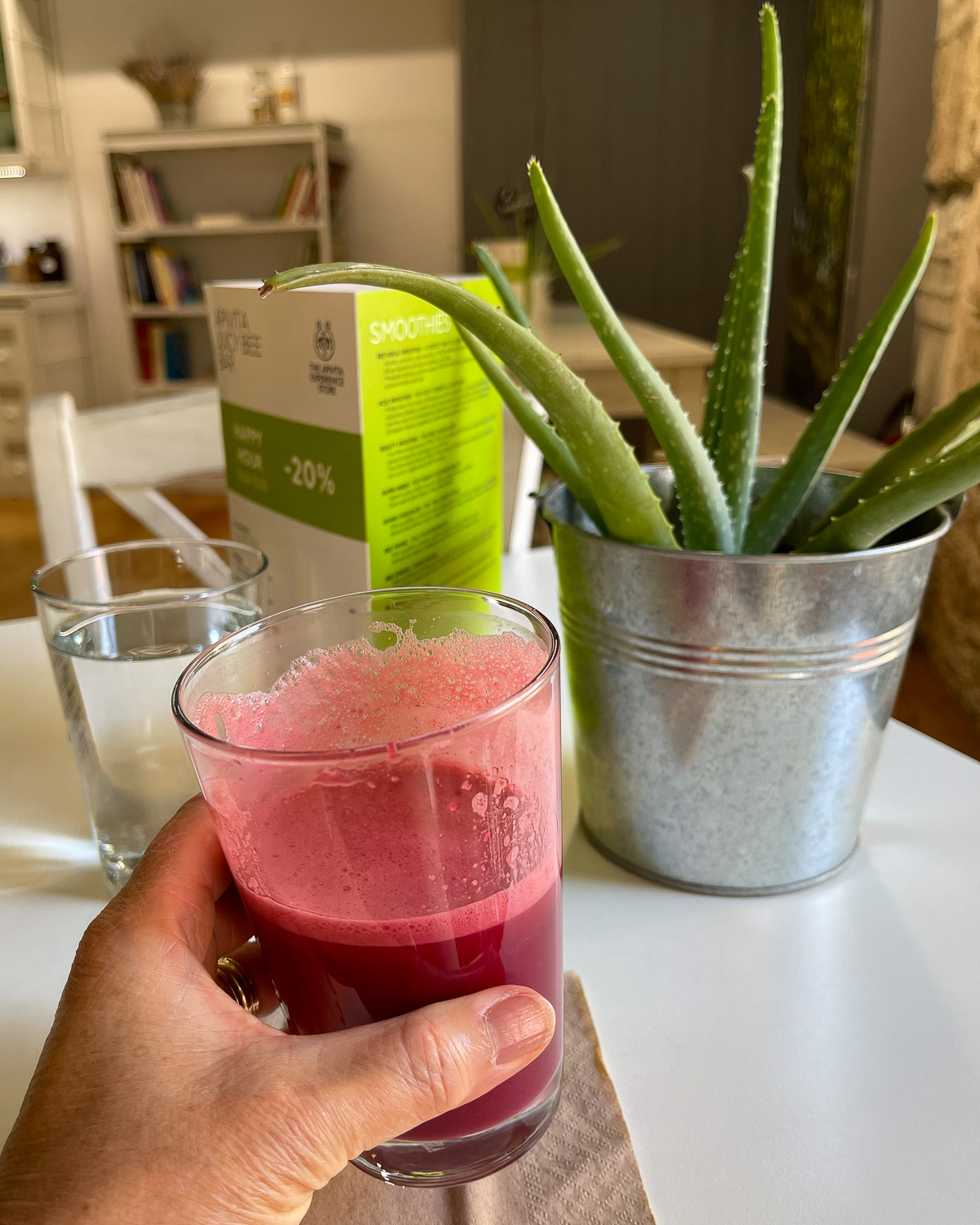 Fresh juices at Apivita Athens Photo: Heatheronhertravels.com