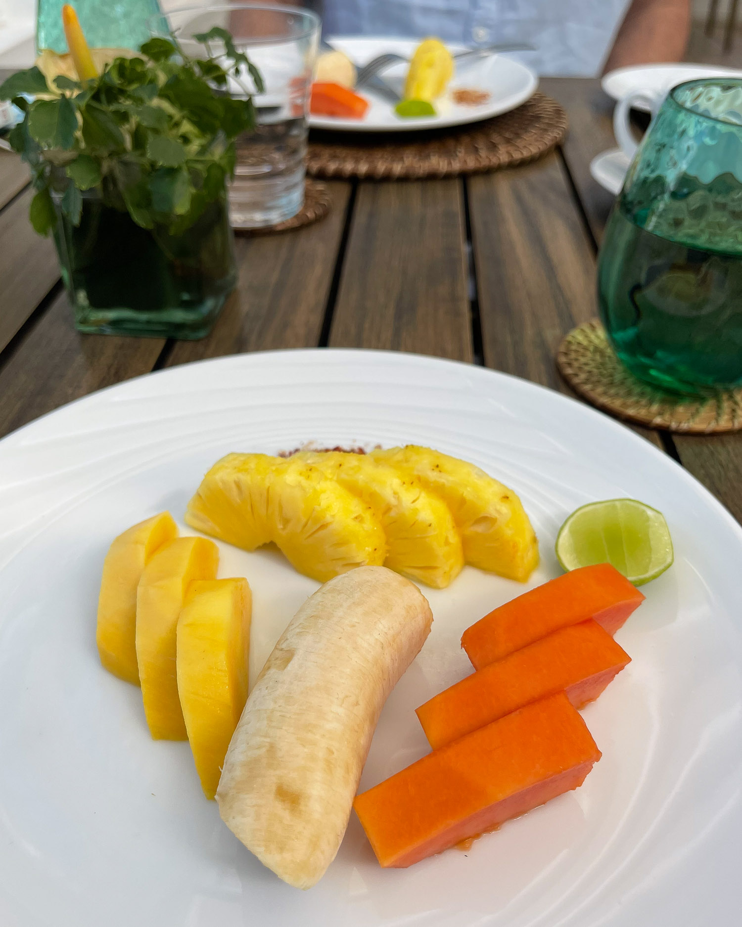 Fruit for breakfast in Sri Lanka Photo Heatheronhertravels.com