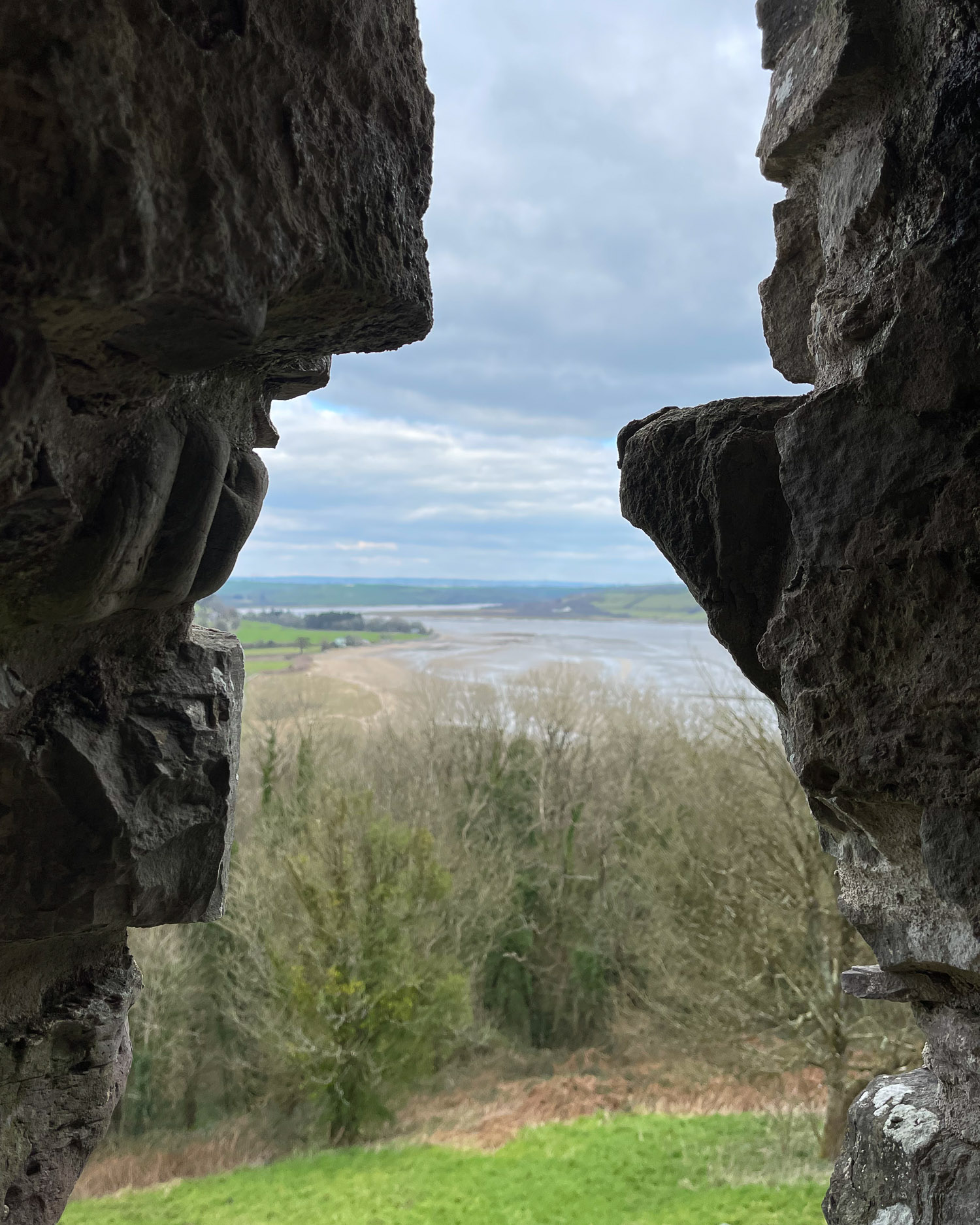 Llansteffan in Carmarthenshire Photo Heatheronhertravels.com