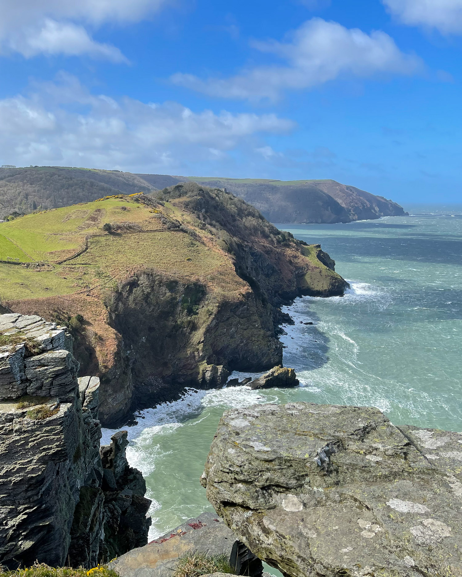 South West coastal path Lynmouth Photo Heatheronhertravels.com