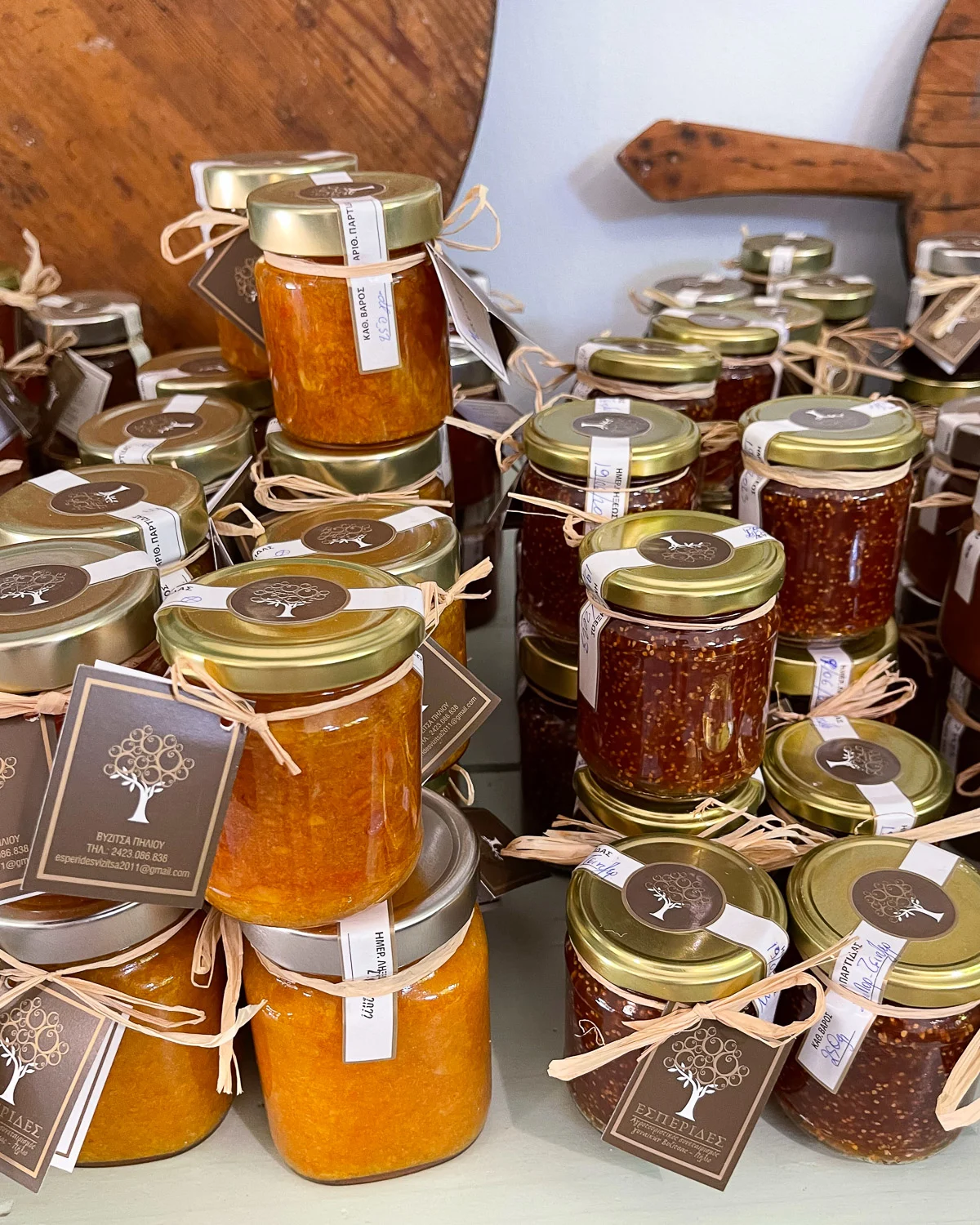 Sweet Spoon preserves in Pelion Photo Heatheronhertravels.com