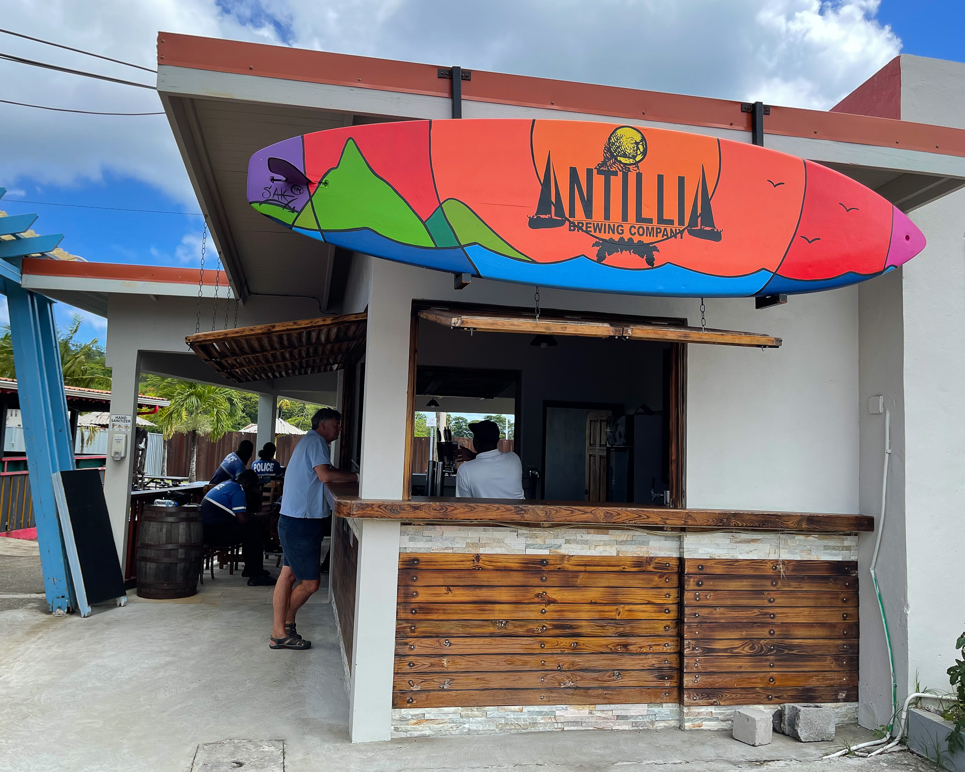 Antillia Beer Port Seraphine Castries St Lucia Photo Heatheronhertravels.com