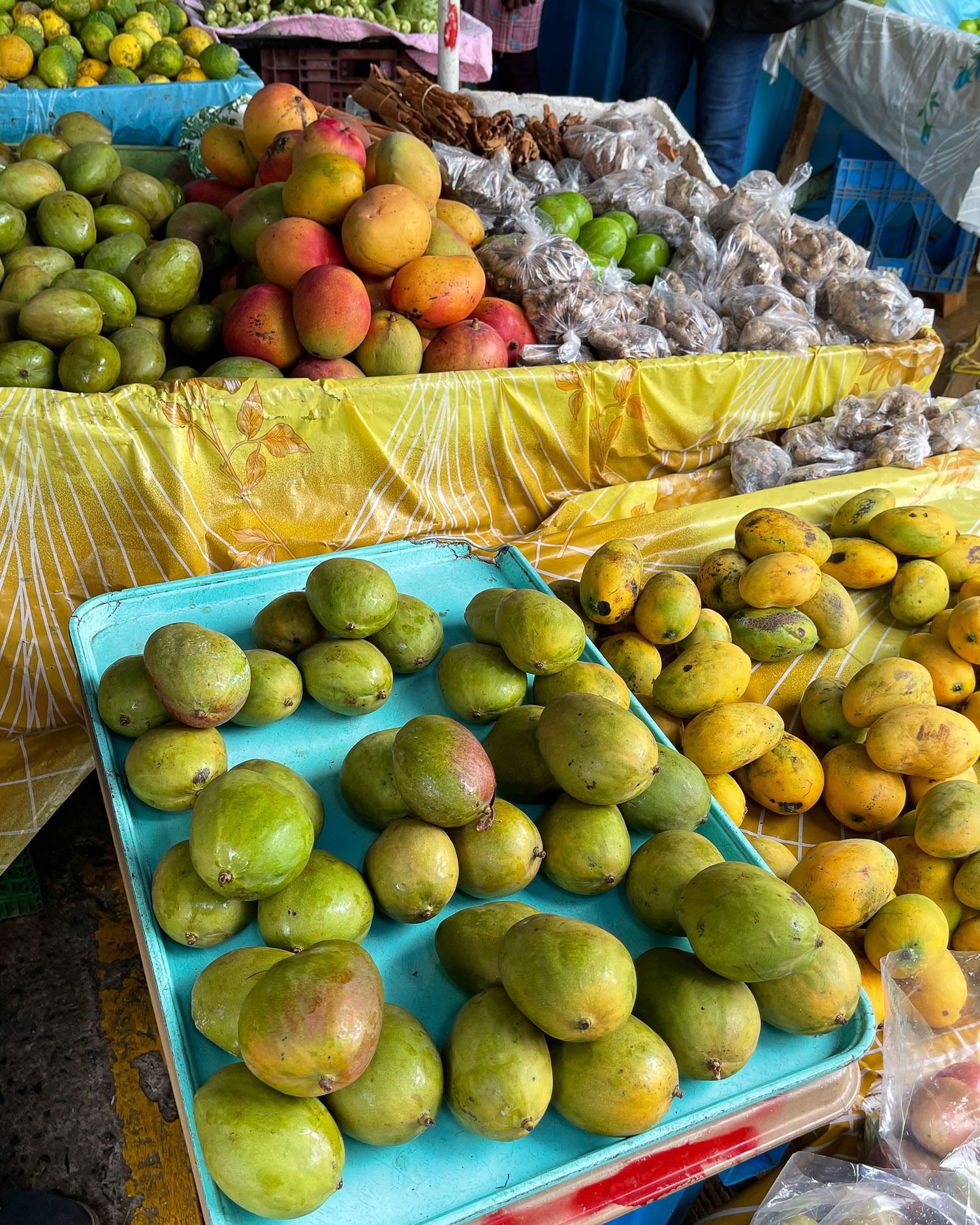 Mangoes in Castries Market Saint Lucia Photo Heatheronhertravels.com