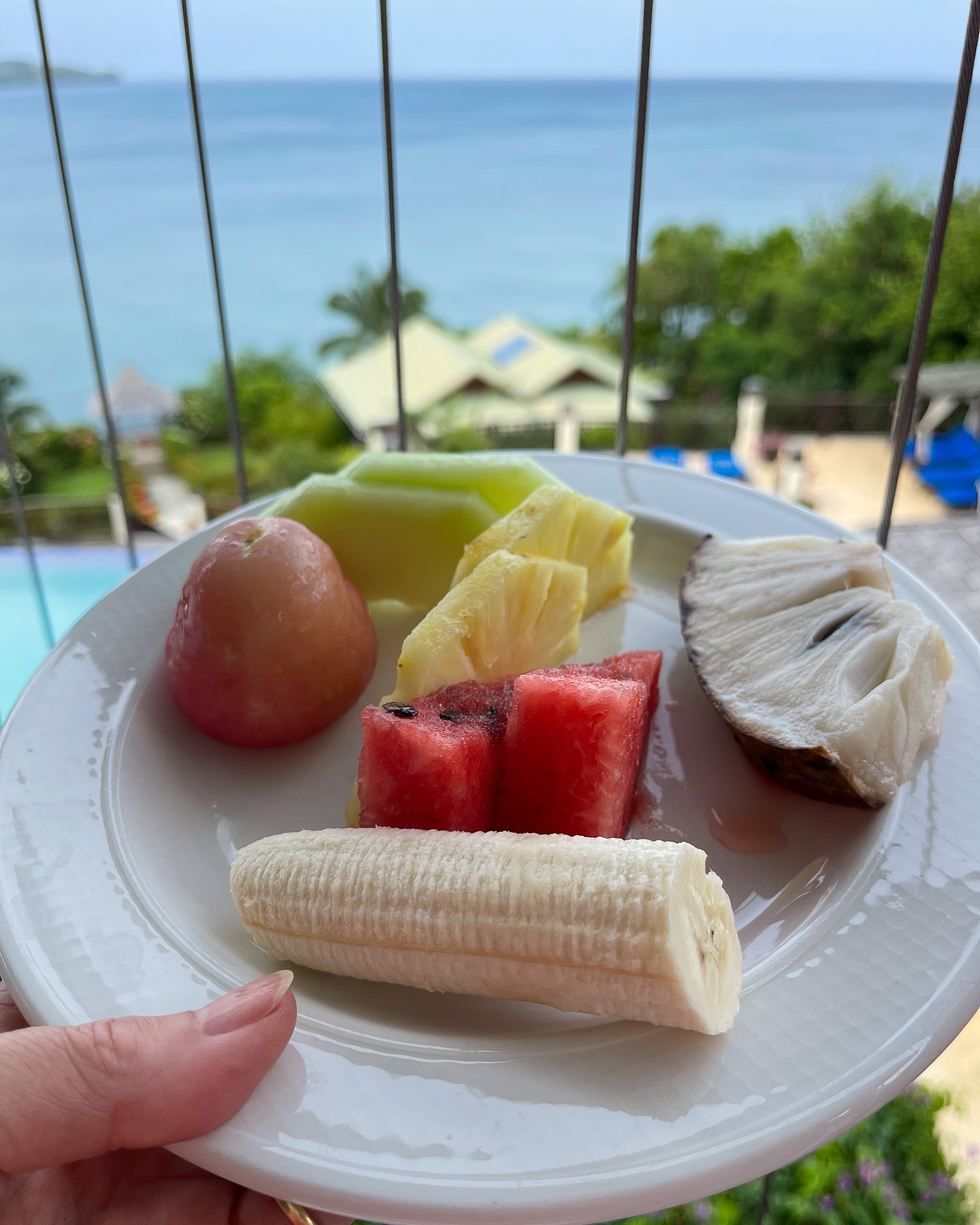 Breakfast at Calabash Cove Saint Lucia Photo Heatheronhertravels.com