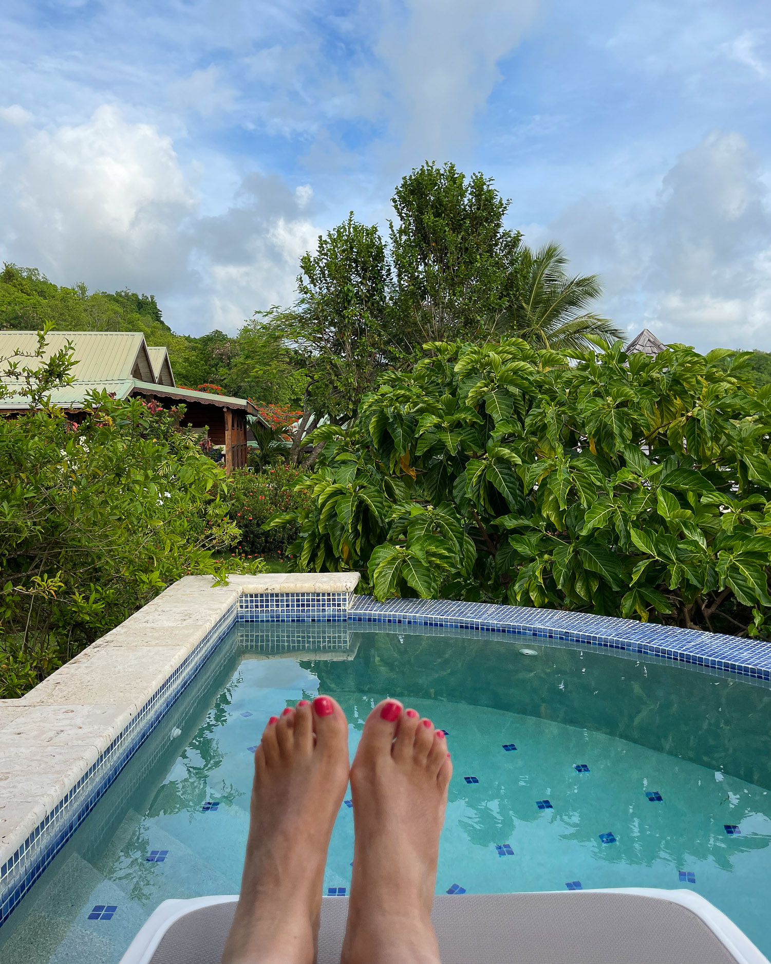 Waters edge cottage at Calabash Cove Saint Lucia Photo Heatheronhertravels.com