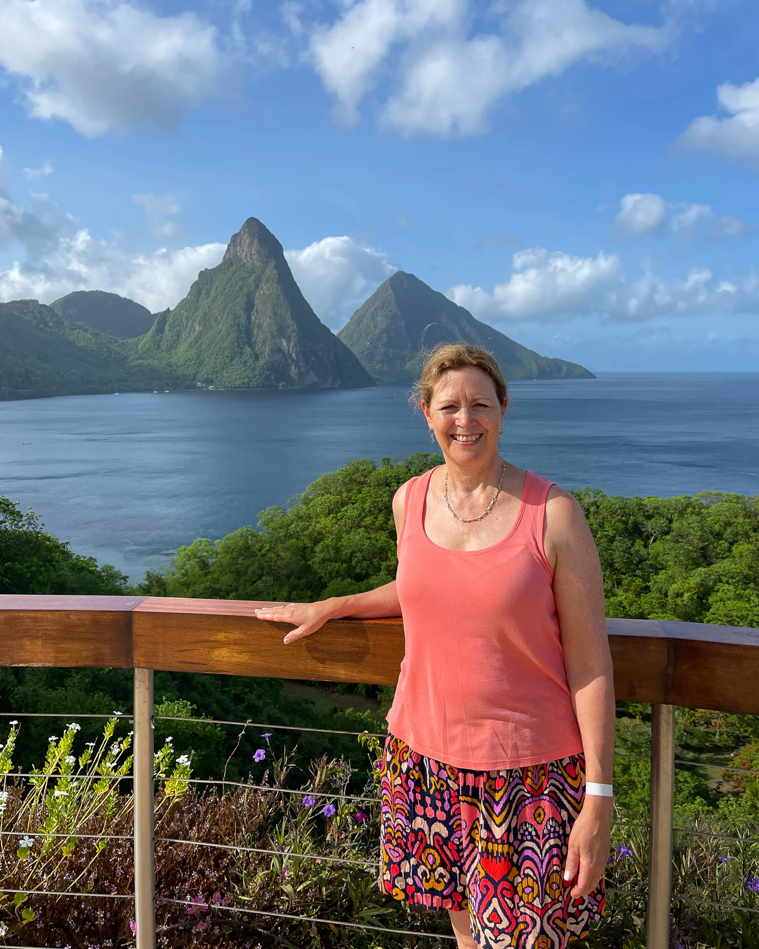 Celestial Terrace at Jade Mountain St Lucia Photo Heatheronhertravels.com