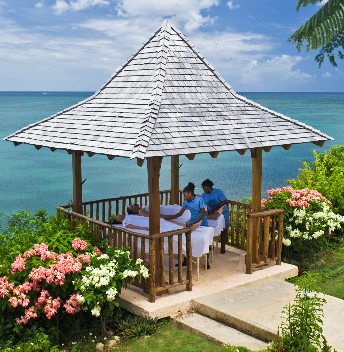 Couple's Massage TiSpa Calabash Cove Saint Lucia