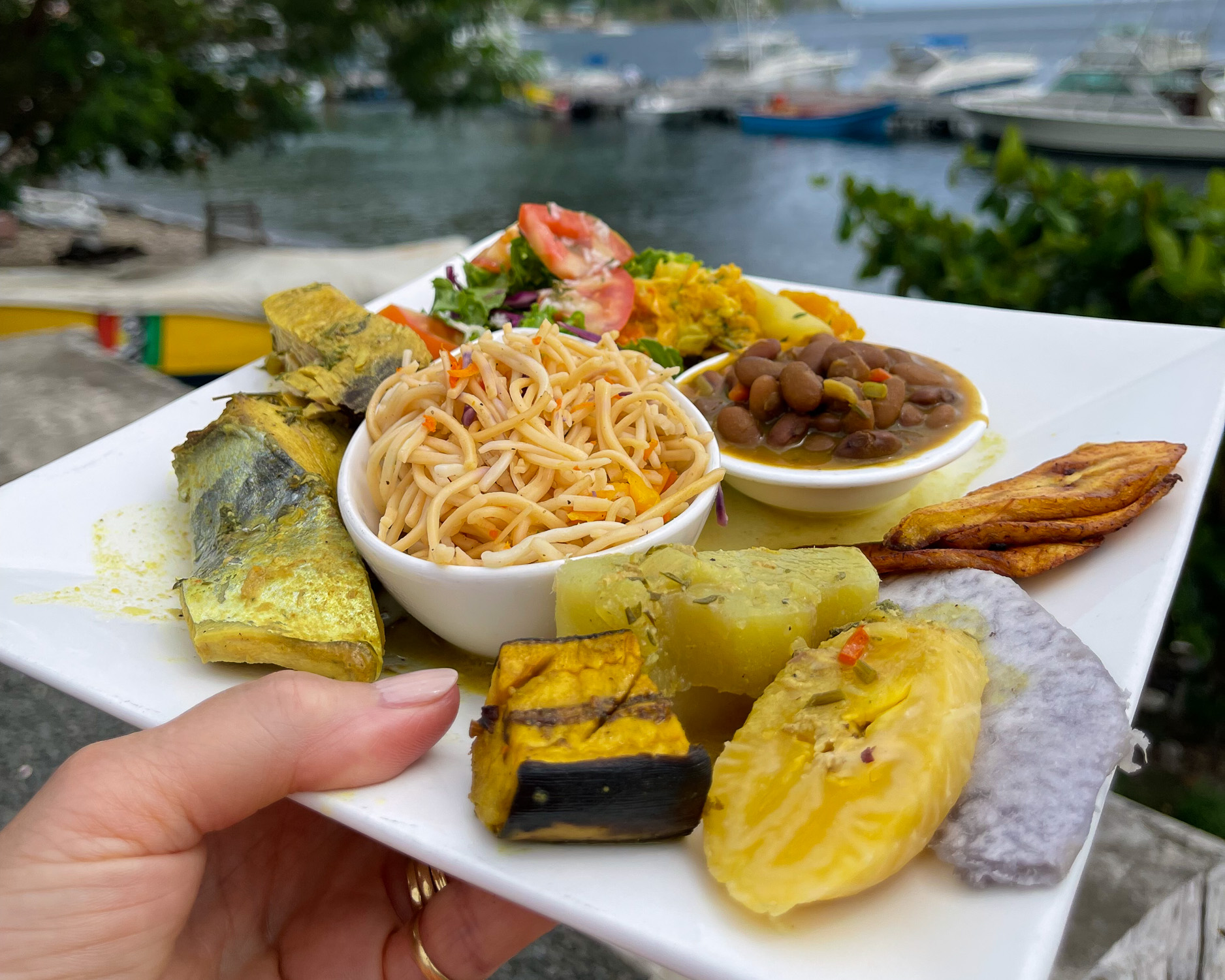 Food in St Lucia Photo Heatheronhertravels.com