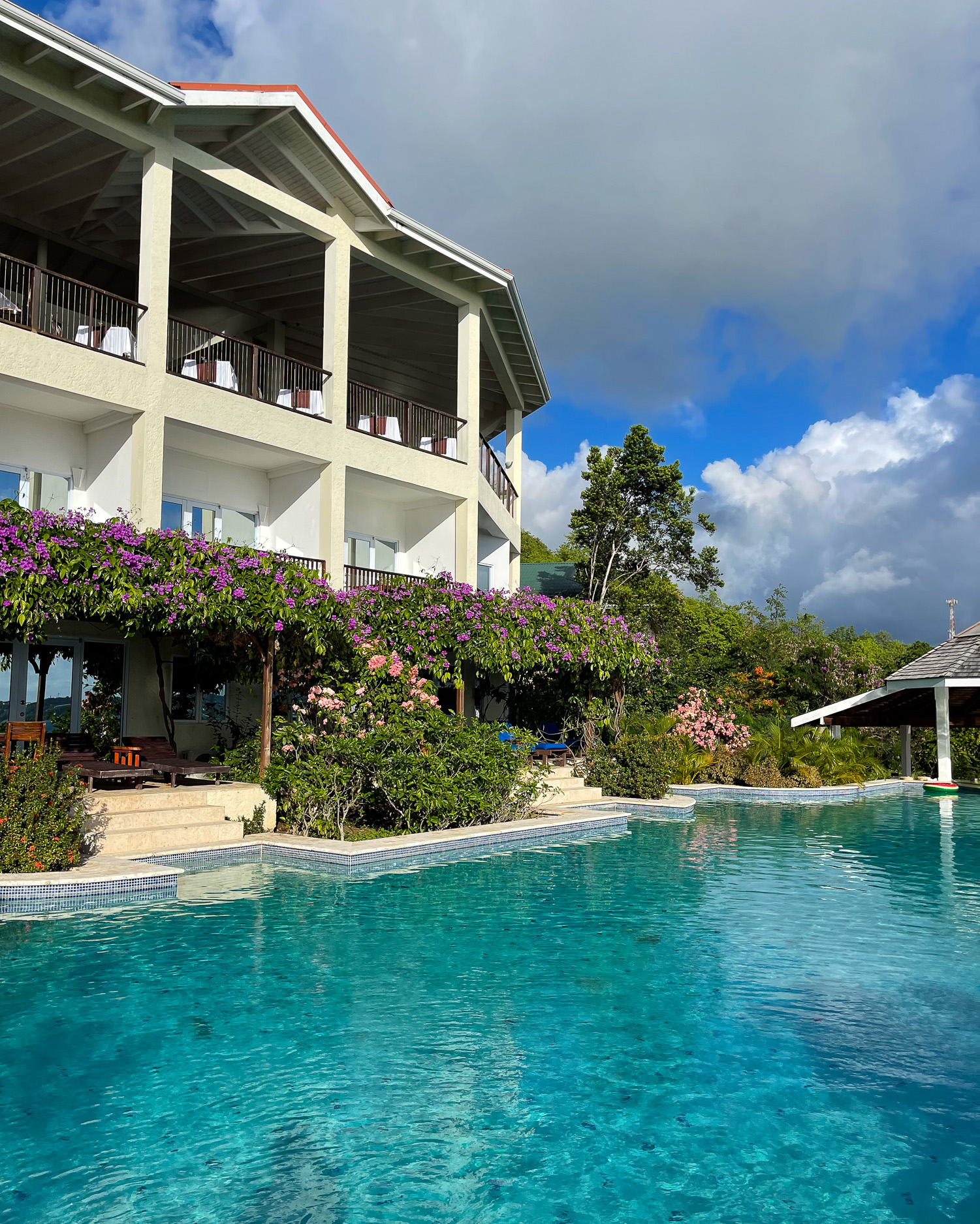 Infinity pool at Calabash Cove Saint Lucia Photo Heatheronhertravels.com