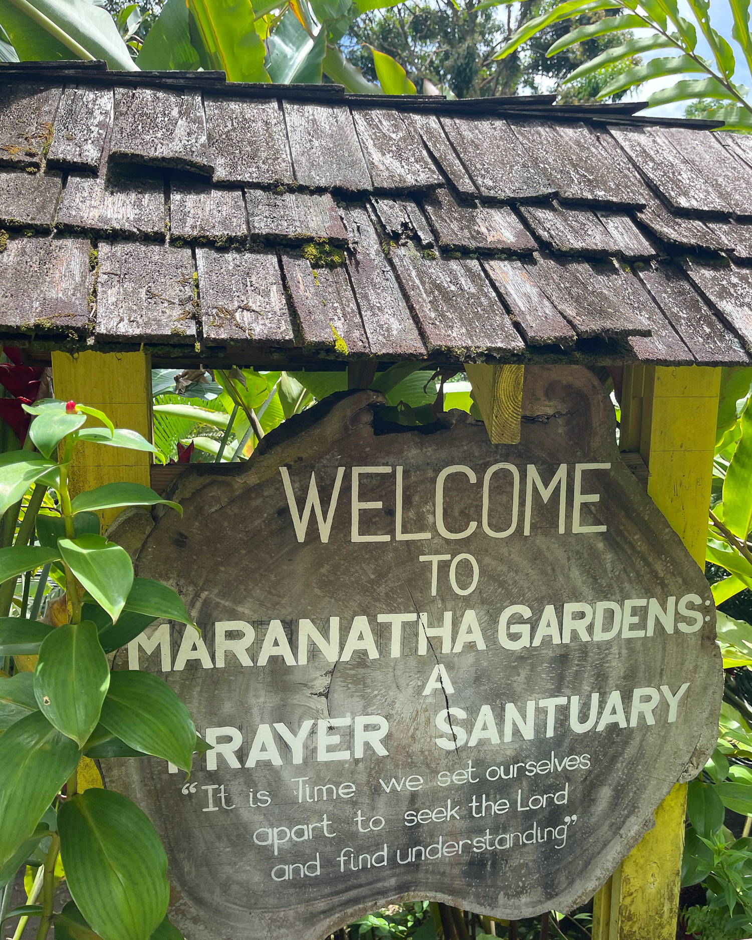 Maranatha Prayer Gardens St Lucia Photo Heatheronhertravels.com