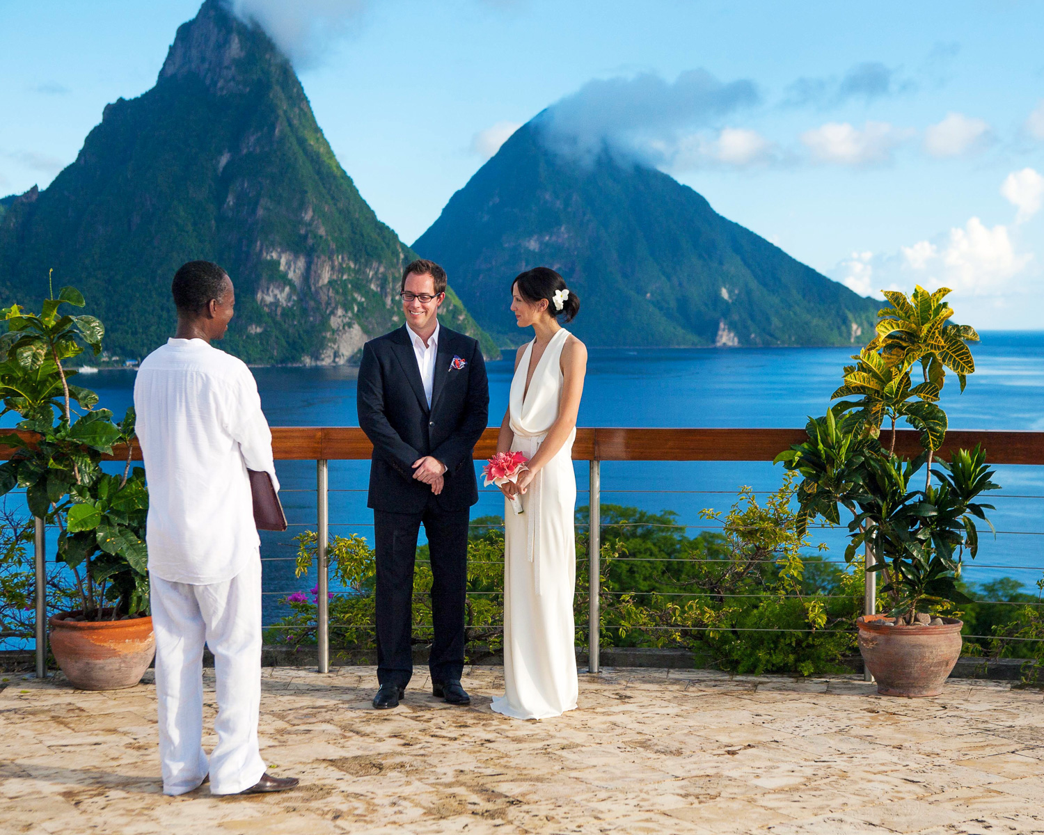 Weddings at Jade Mountain St Lucia