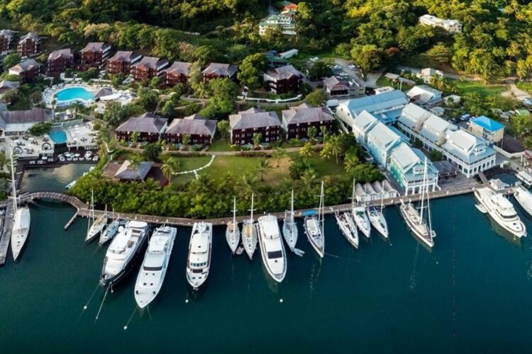 Marigot Bay Resort and Marina in Saint Lucia 