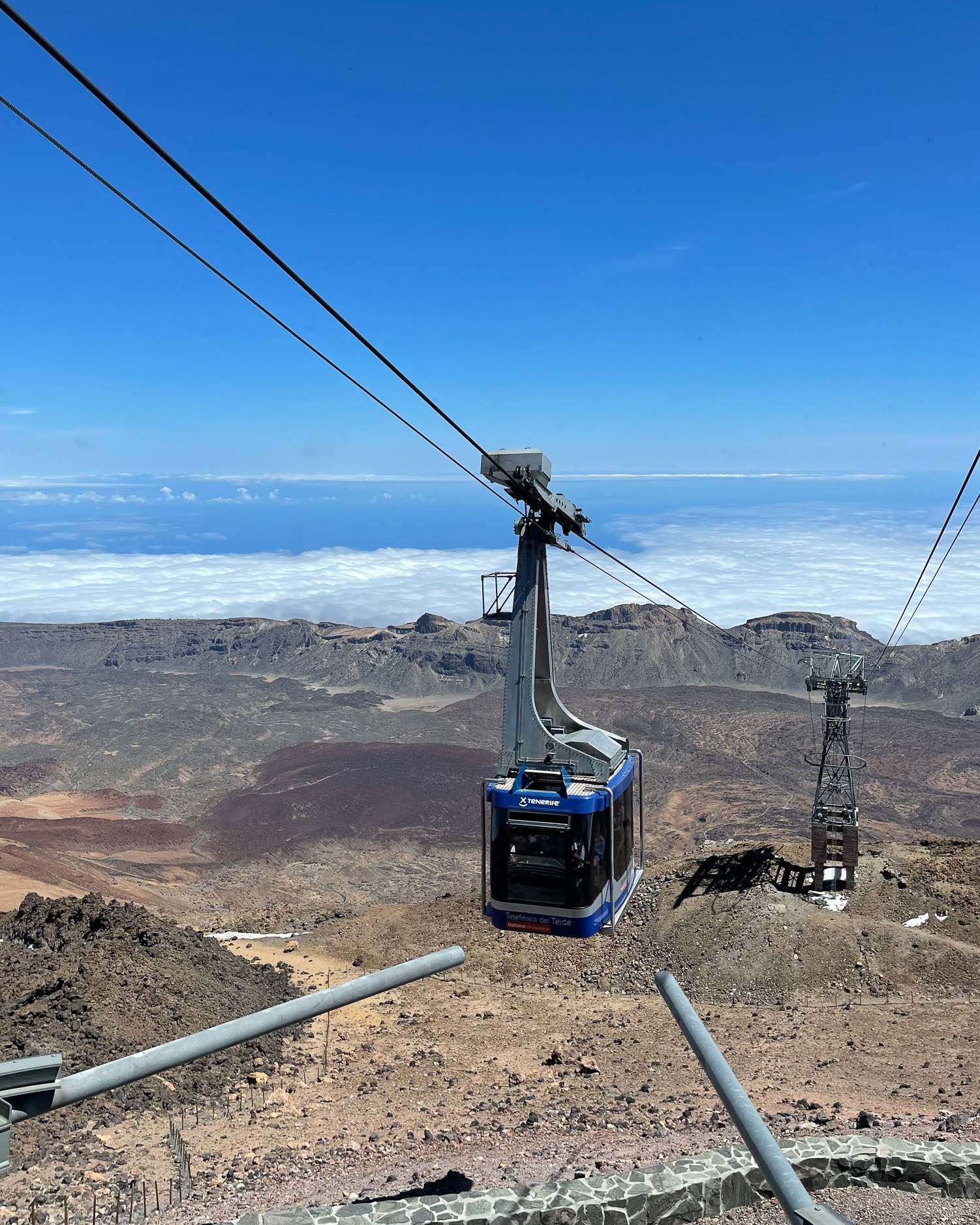 Mount Teide cable car Tenerife Photo Heatheronhertravels.com