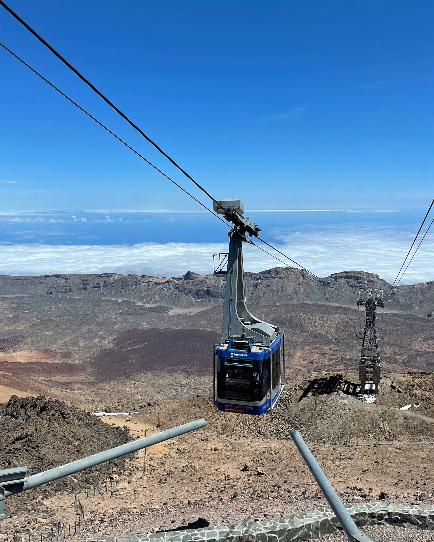 Mount Teide cable car Tenerife Photo Heatheronhertravels.com