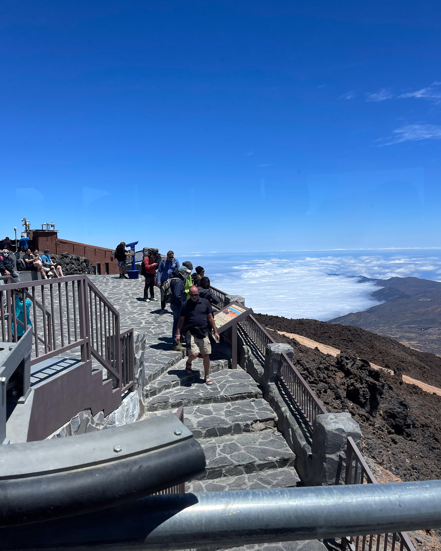 Mount Teide cable car Tenerife Photo Heatheronhertravels.com