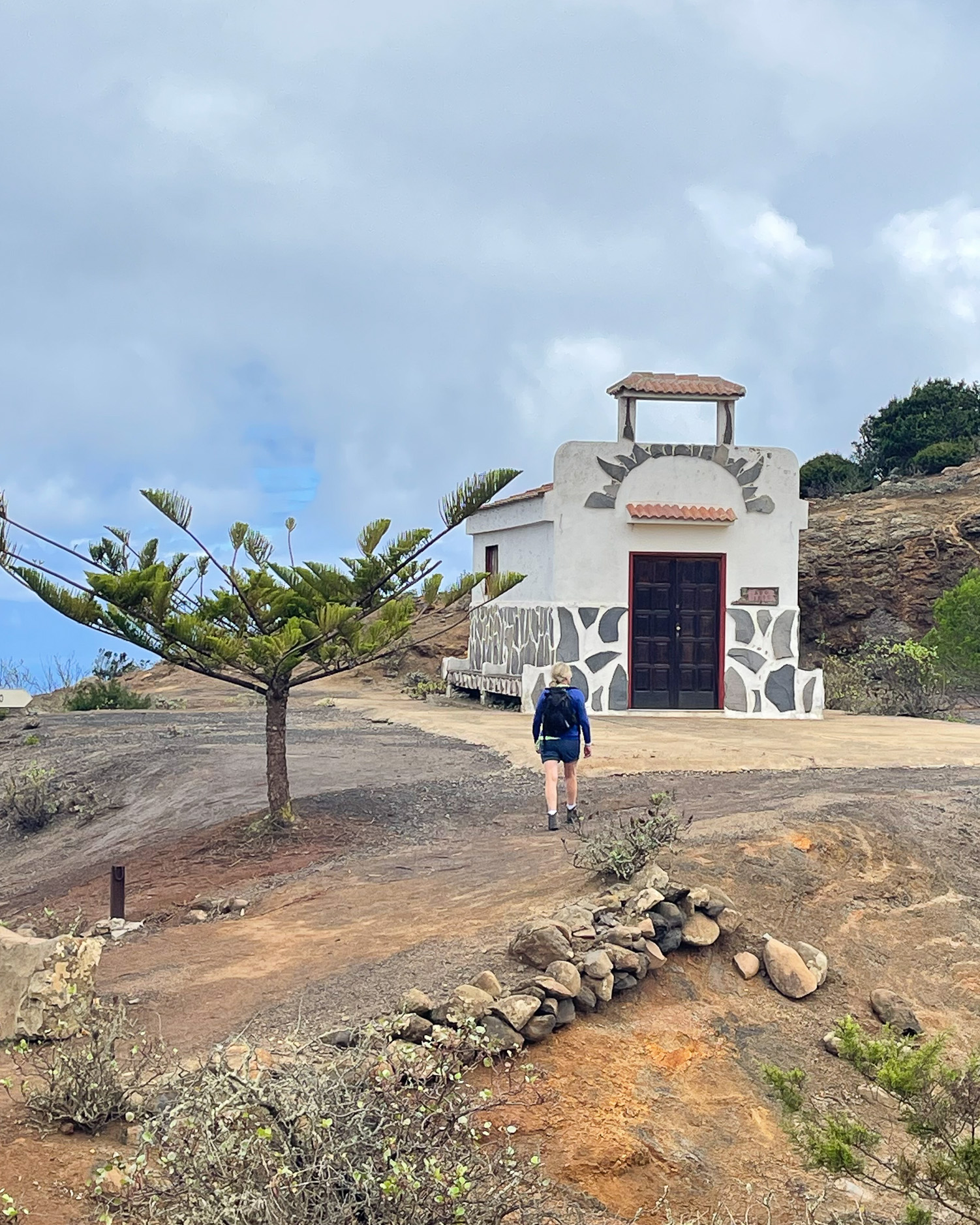 Walking to Ermita de Coromoto Vallehermoso La Gomera Photo Heatheronhertravels.com