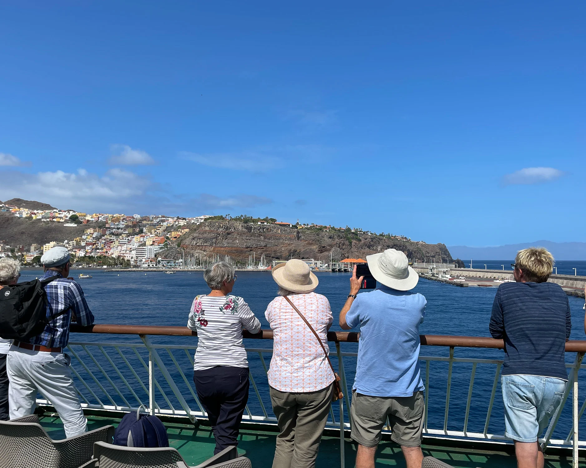 Ferry from Tenerife to La Gomera Photo Heatheronhertravels.com