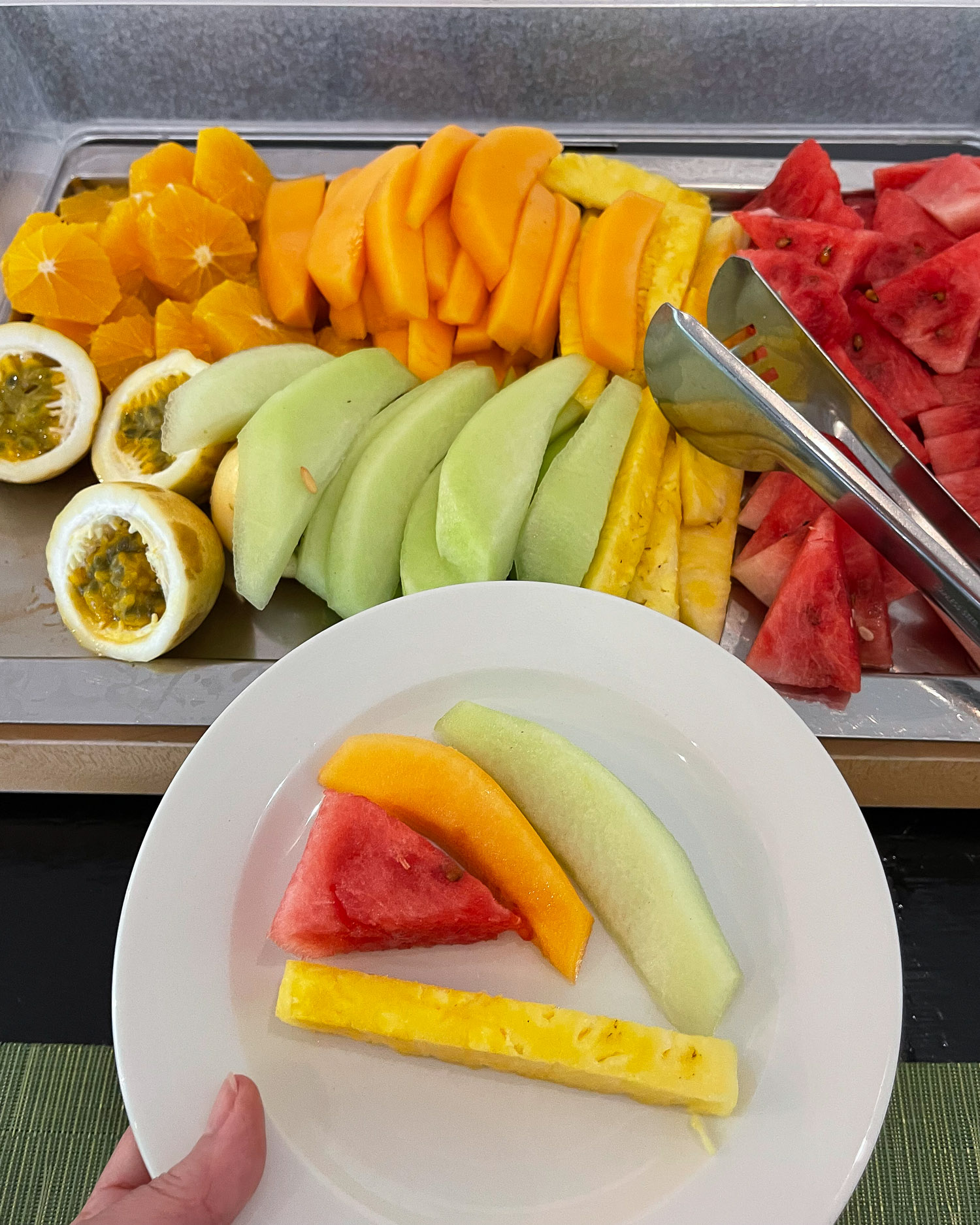 Breakfast at Montpelier Plantation and Beach Nevis Photo Heatheronhertravels.com