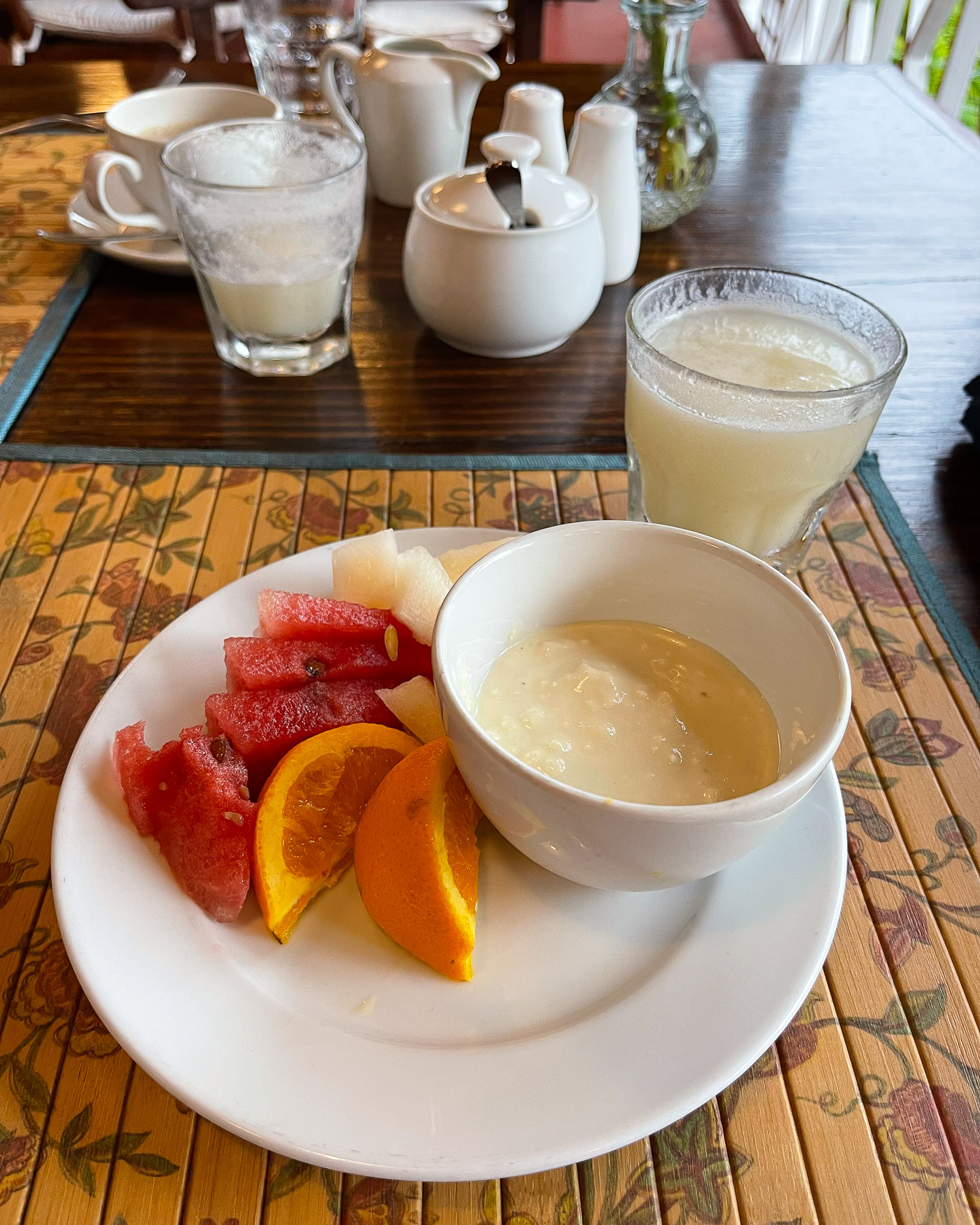 Breakfast at The Hermitage Nevis Photo Heatheronhertravels.com